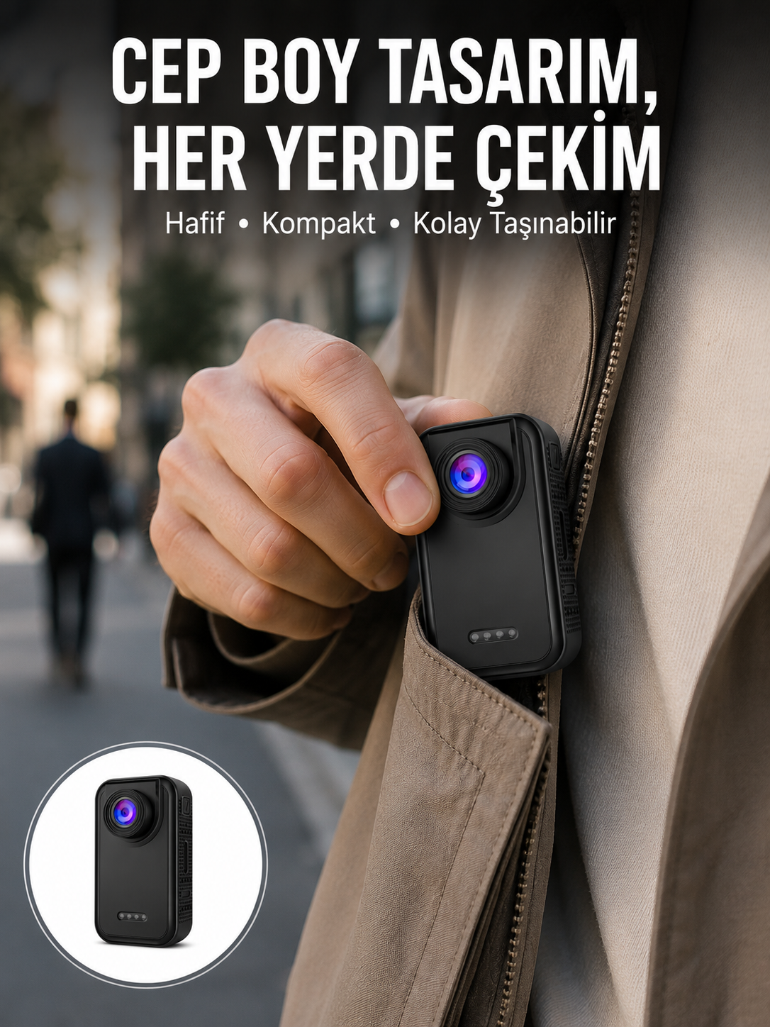 Vlog ve Sosyal Medya Çekimleri İçin Kompakt Taşınabilir Kamera - Lisinya Vlog ve Sosyal Medya Çekimleri İçin Kompakt Taşınabilir Kamera - Lisinya