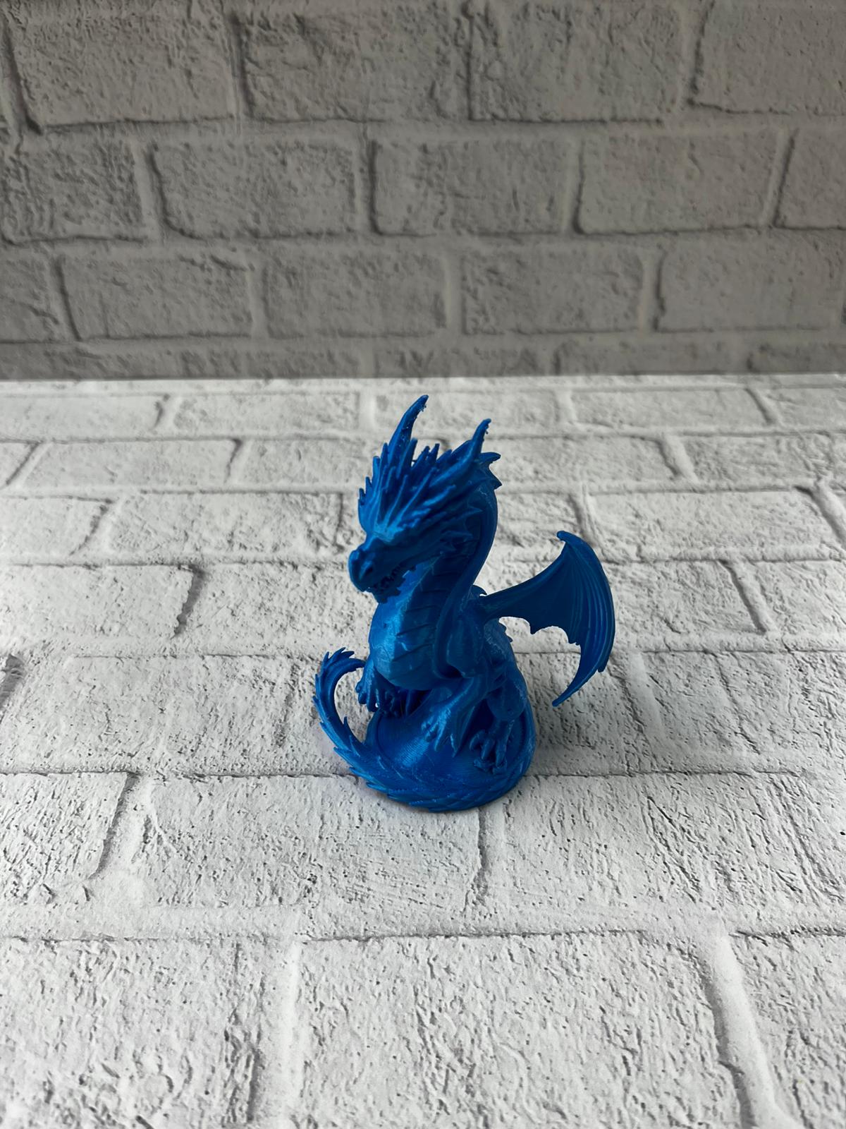 Fantastik Tasarım Ejderha Biblo 12 cm Hediyelik Ev Ofis Aksesuarı - Lisinya