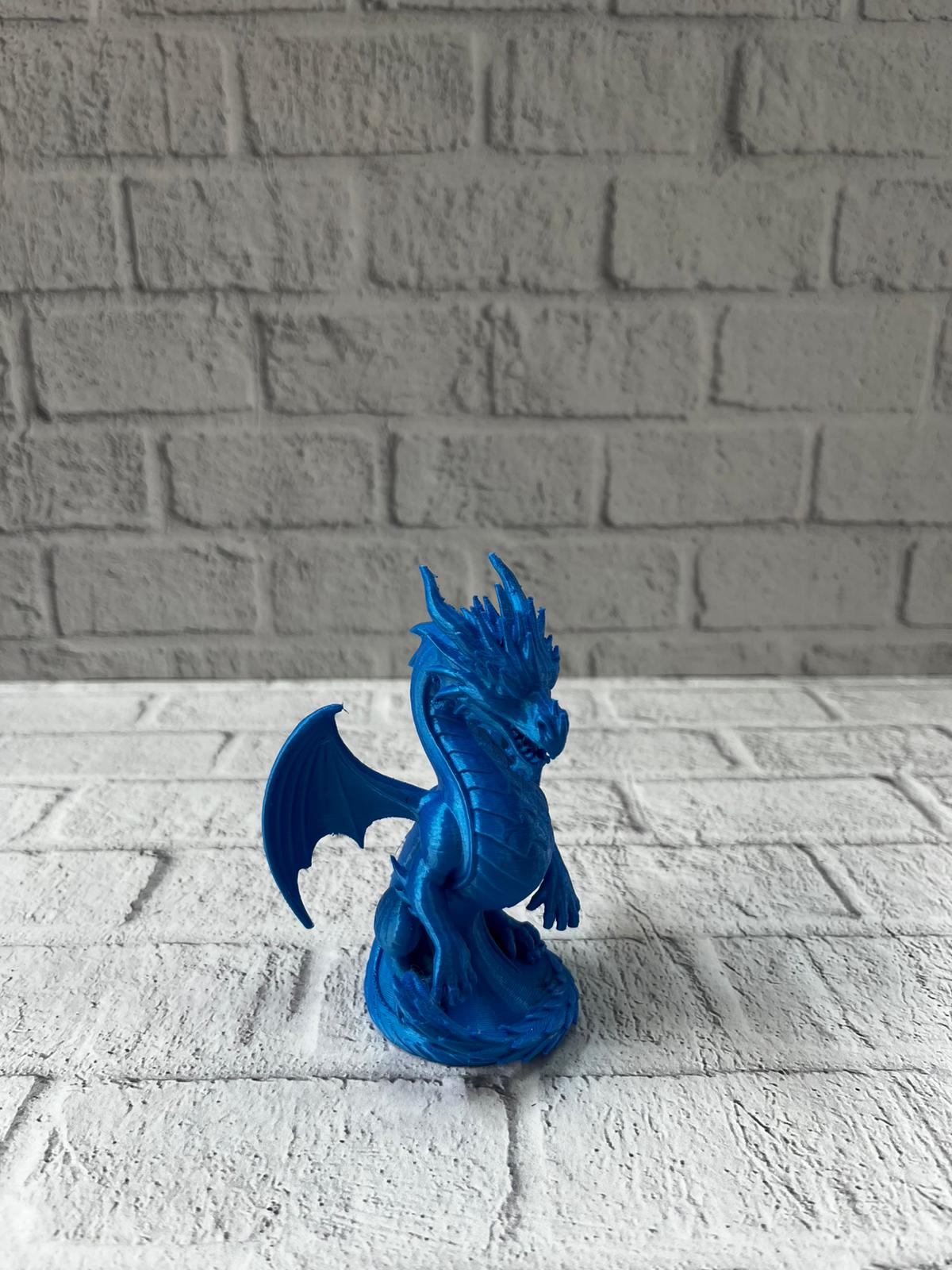 Fantastik Tasarım Ejderha Biblo 12 cm Hediyelik Ev Ofis Aksesuarı - Lisinya