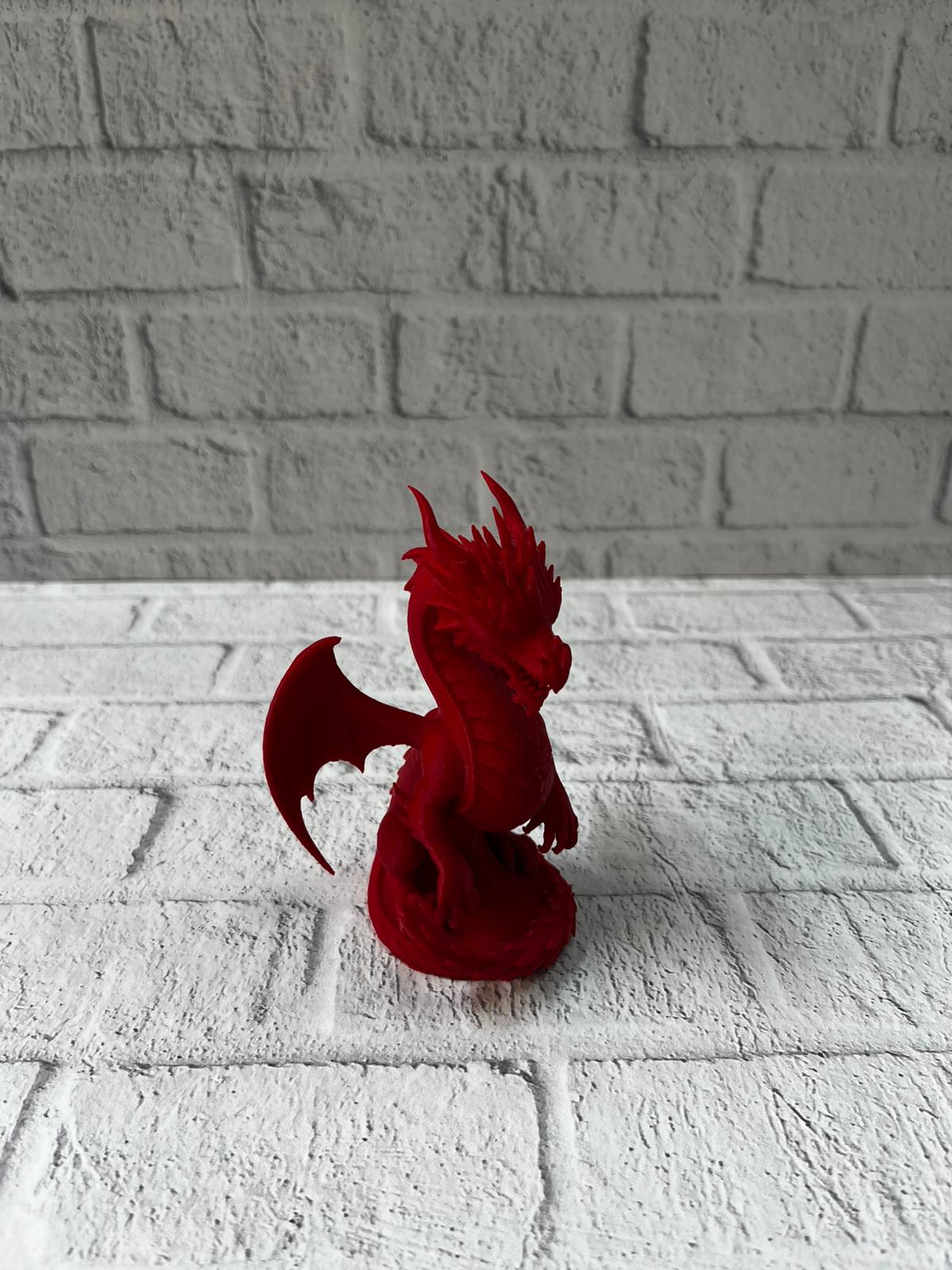 Kırmızı Ejderha Biblo 12 cm - Lisinya