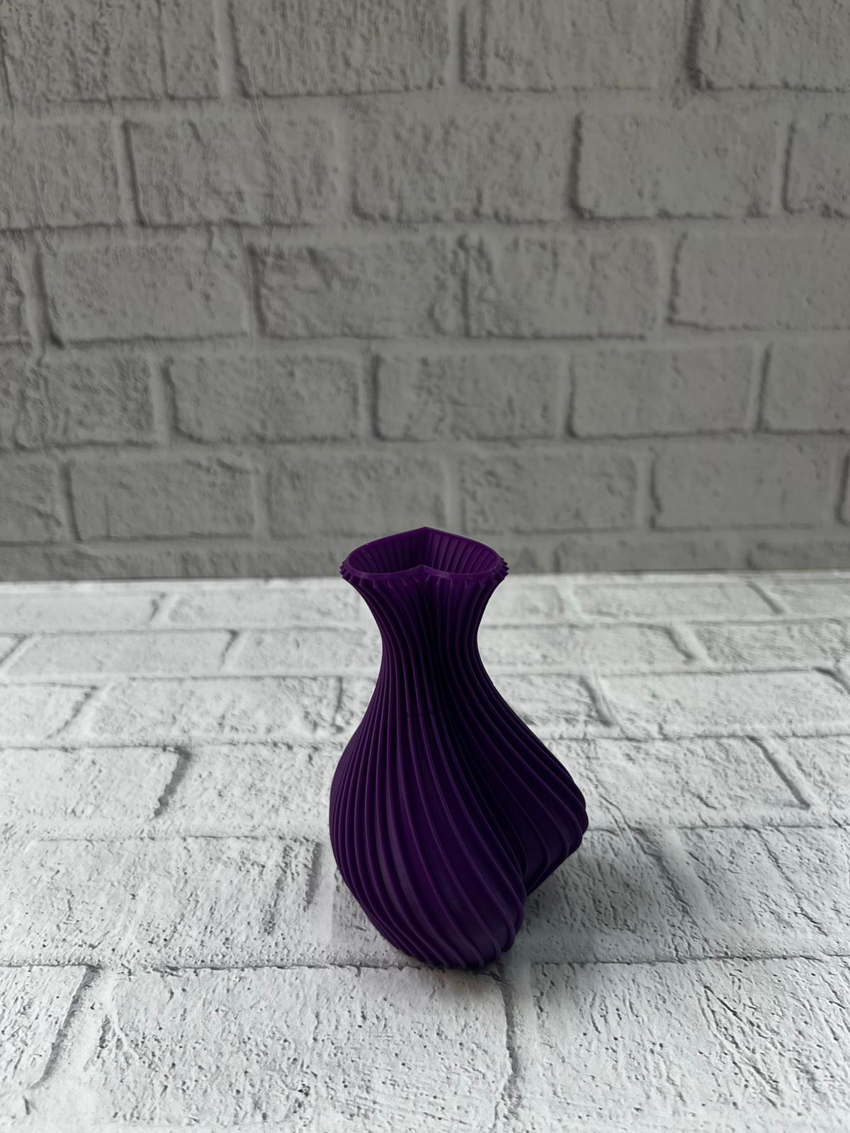 KALPLİ VAZO MOR - Lisinya