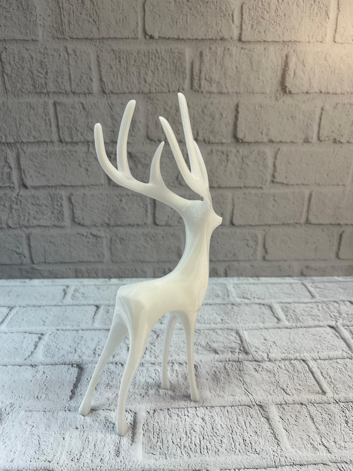 GEYİK FİGÜRÜ BEYAZ - Lisinya GEYİK FİGÜRÜ BEYAZ - Lisinya