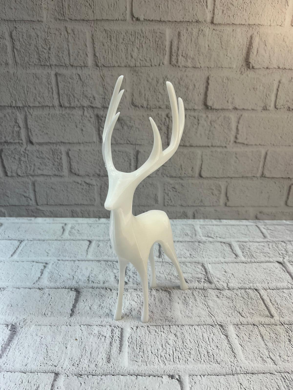 GEYİK FİGÜRÜ BEYAZ - Lisinya GEYİK FİGÜRÜ BEYAZ - Lisinya