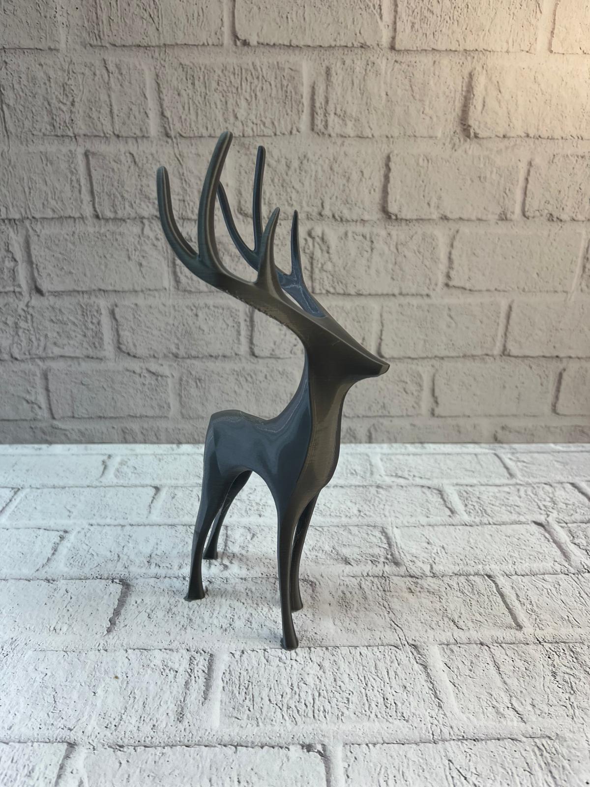 GEYİK FİGÜRÜ GRİ - Lisinya GEYİK FİGÜRÜ GRİ - Lisinya