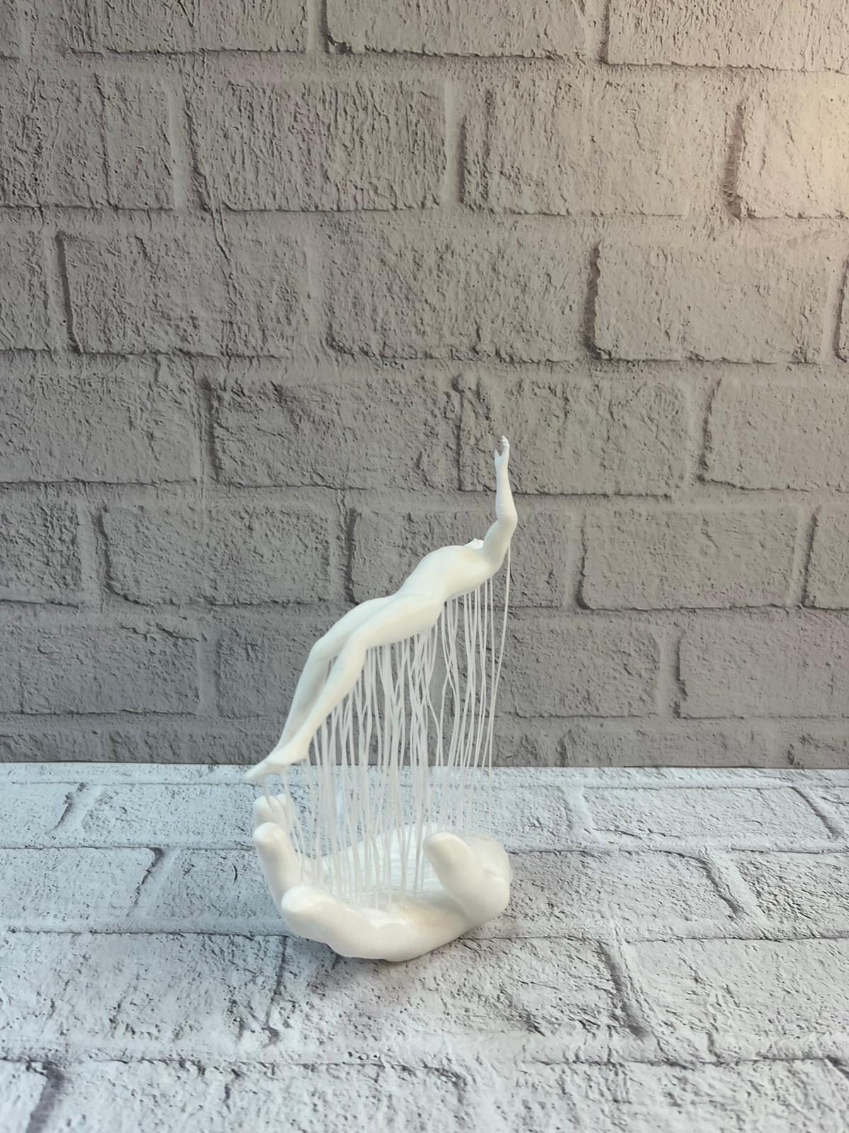 EL İNSAN FİGÜRÜ BEYAZ - Lisinya