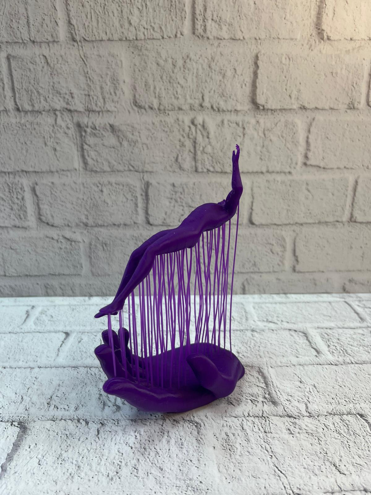 EL İNSAN FİGÜRÜ MOR - Lisinya