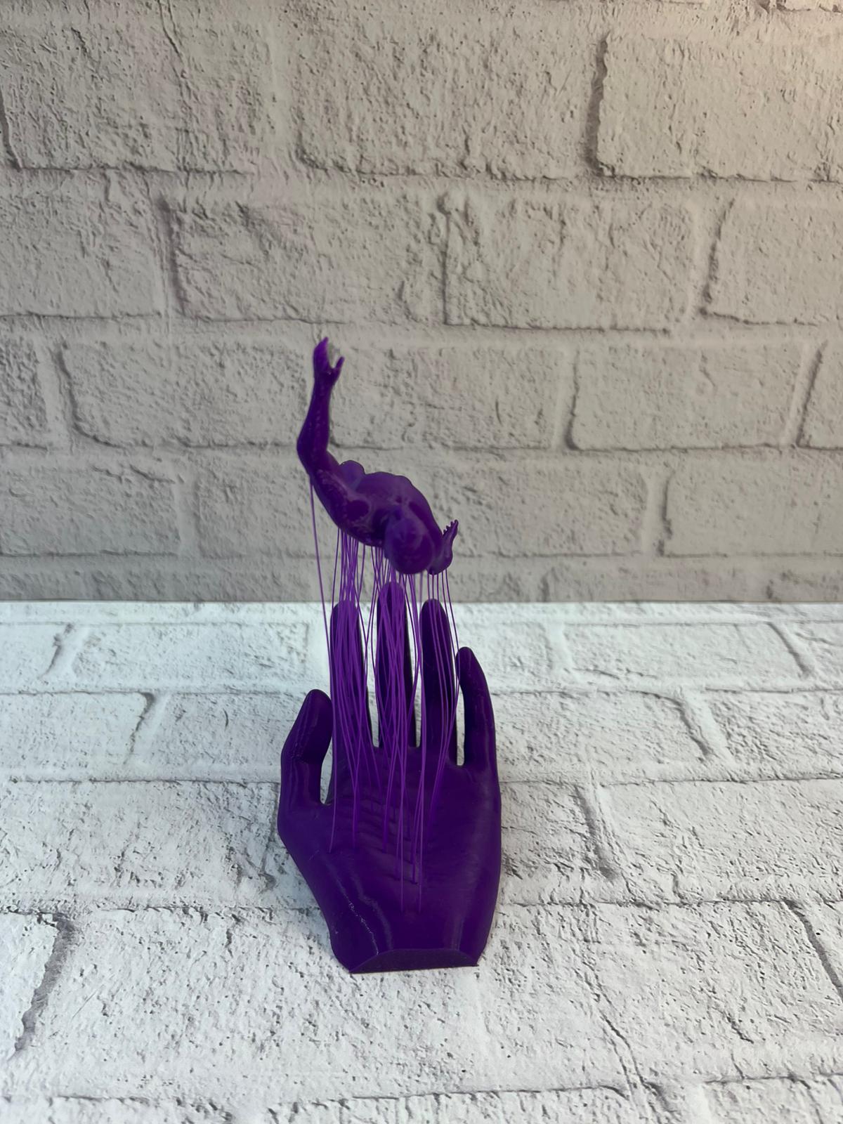 EL İNSAN FİGÜRÜ MOR - Lisinya