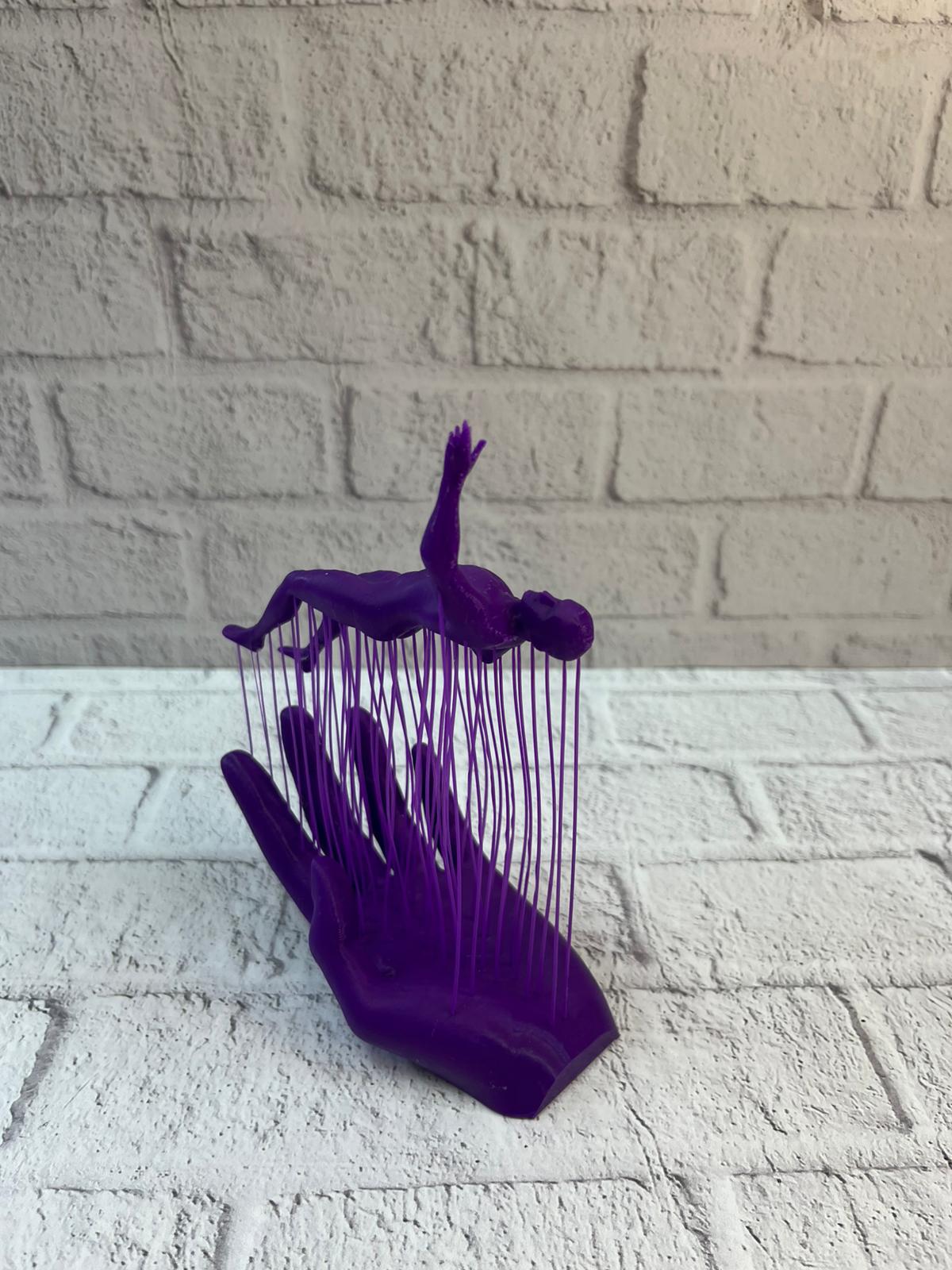 EL İNSAN FİGÜRÜ MOR - Lisinya