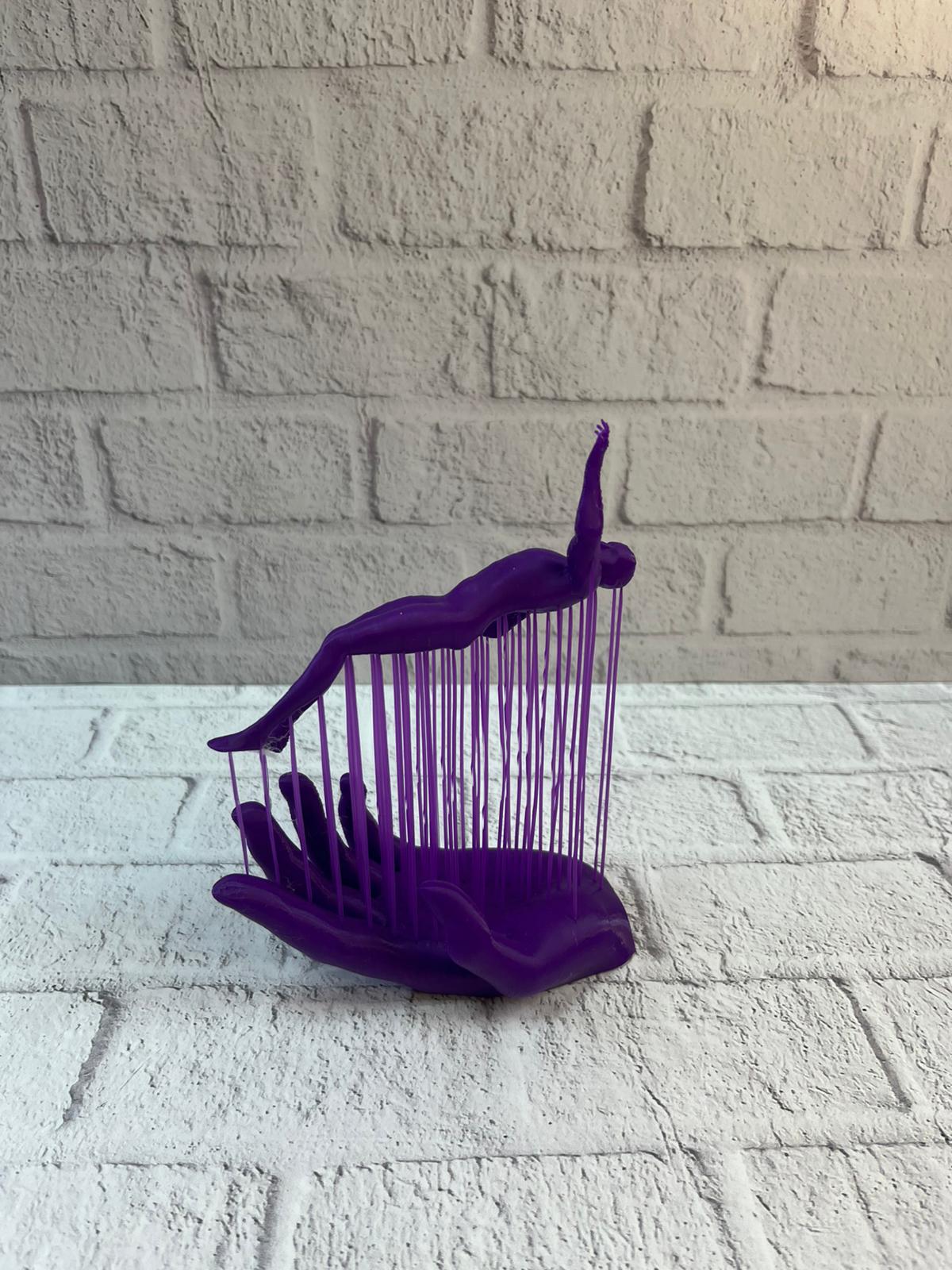 EL İNSAN FİGÜRÜ MOR - Lisinya