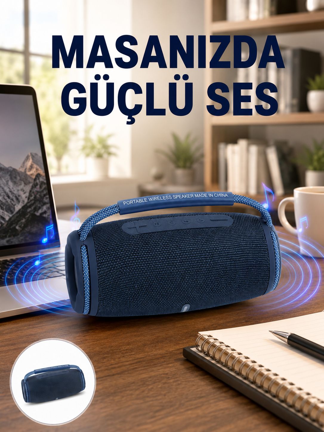 Dış Mekan Uyumlu IPX5 Suya Dayanıklı Kablosuz Hoparlör - Lisinya Dış Mekan Uyumlu IPX5 Suya Dayanıklı Kablosuz Hoparlör - Lisinya