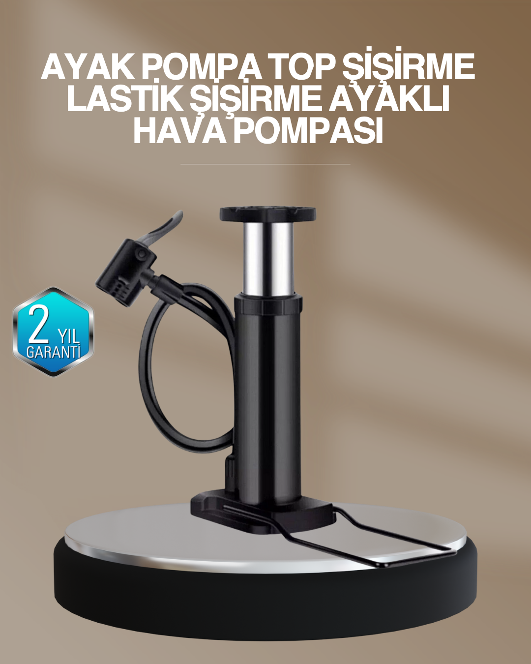 Extra Güçlü Ayak Pompası Otomobil Motosiklet Bisiklet Uyumlu - Lisinya Extra Güçlü Ayak Pompası Otomobil Motosiklet Bisiklet Uyumlu - Lisinya