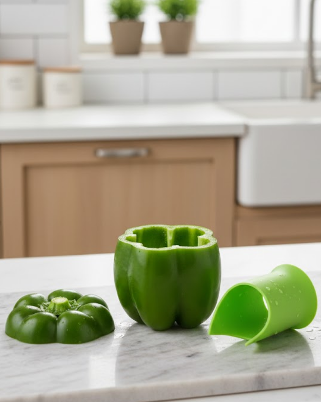 Biber ve Kabak İç Temizleyici Pratik Çekirdek Çıkarıcı Aparat - Lisinya