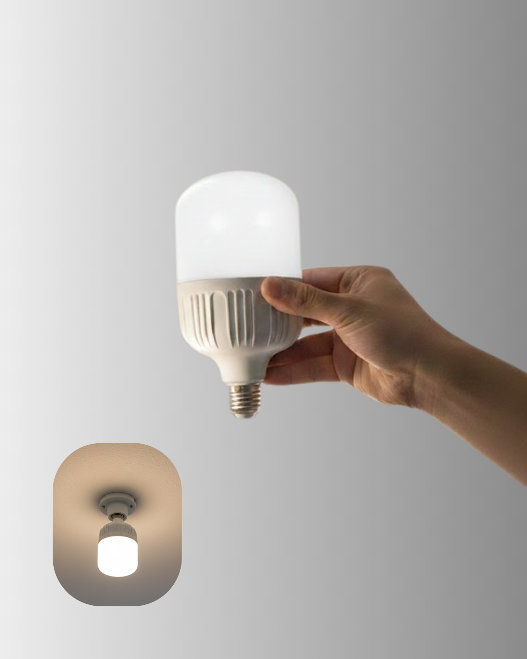 Acil Durumlara Uygun Şarjlı Torch LED Ampul 30 Watt - Lisinya