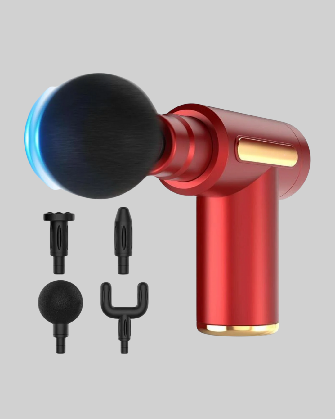 Kas Gevşetici Masaj Tabancası 4 Başlık ve Ayarlanabilir Hız - Lisinya