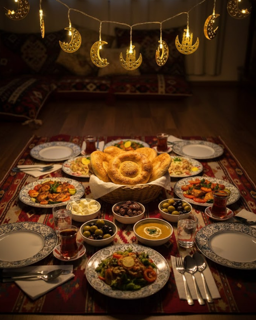 Dekoratif Minareli Hilal LED Işık Metal Gövdeli Ramazan Aydınlatma - Lisinya Dekoratif Minareli Hilal LED Işık Metal Gövdeli Ramazan Aydınlatma - Lisinya