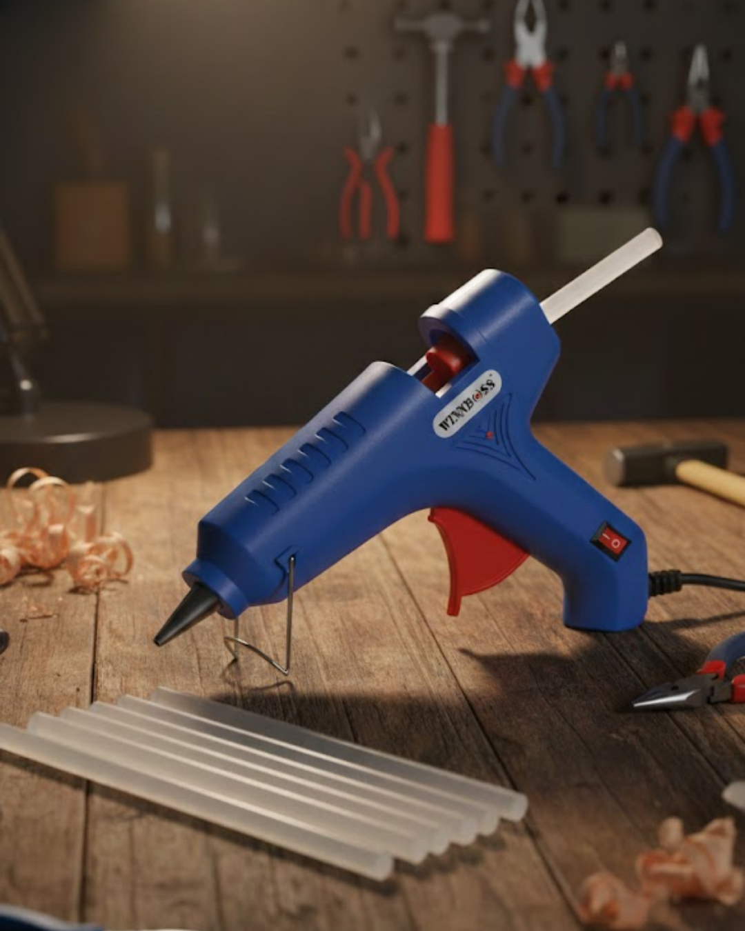 11 mm Silikon Uyumlu 60 W Silikon Tabancası 5 Adet Silikon Hediyeli - Lisinya 11 mm Silikon Uyumlu 60 W Silikon Tabancası 5 Adet Silikon Hediyeli - Lisinya