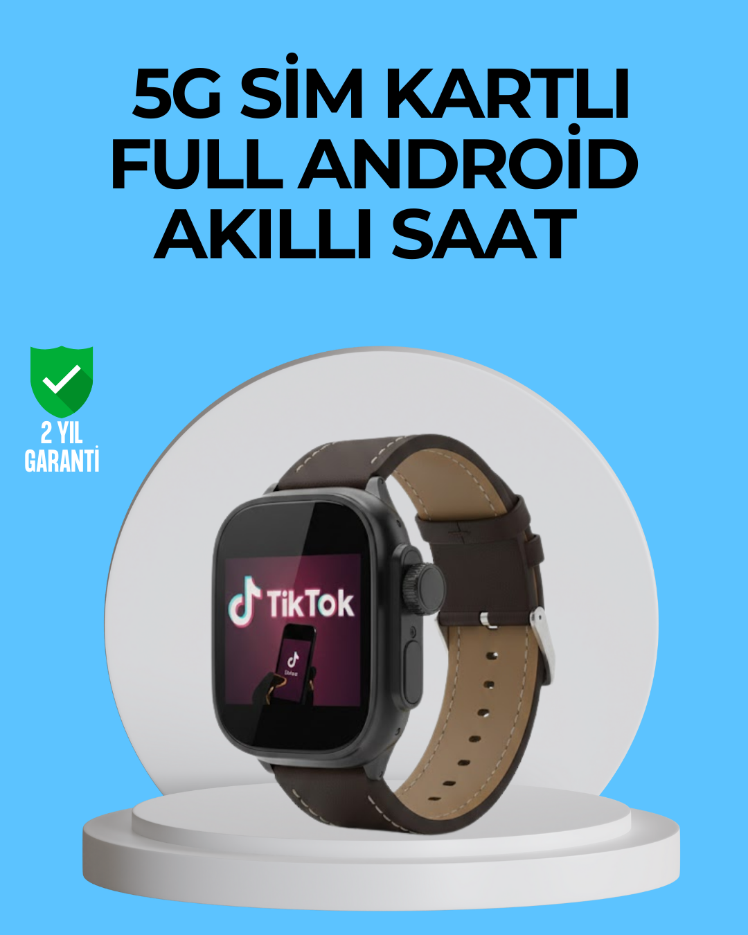 Kamera Özellikli Akıllı Saat Play Store Destekli - Lisinya