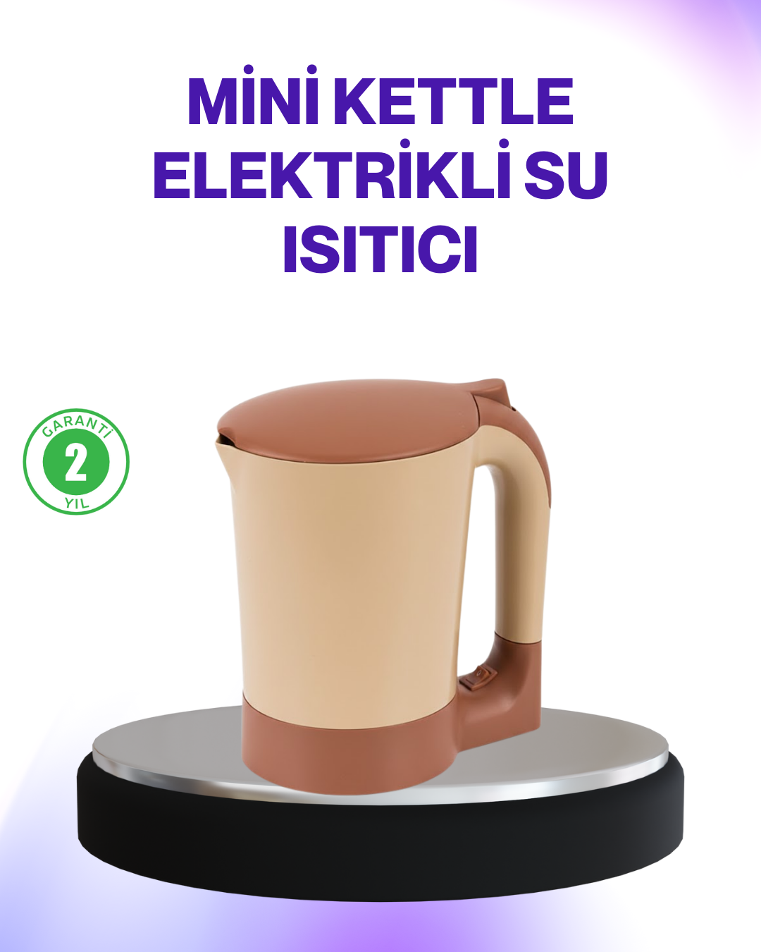 Kettle Özellikli Türk Kahvesi Makinesi Taşınabilir Mini Tasarım - Lisinya