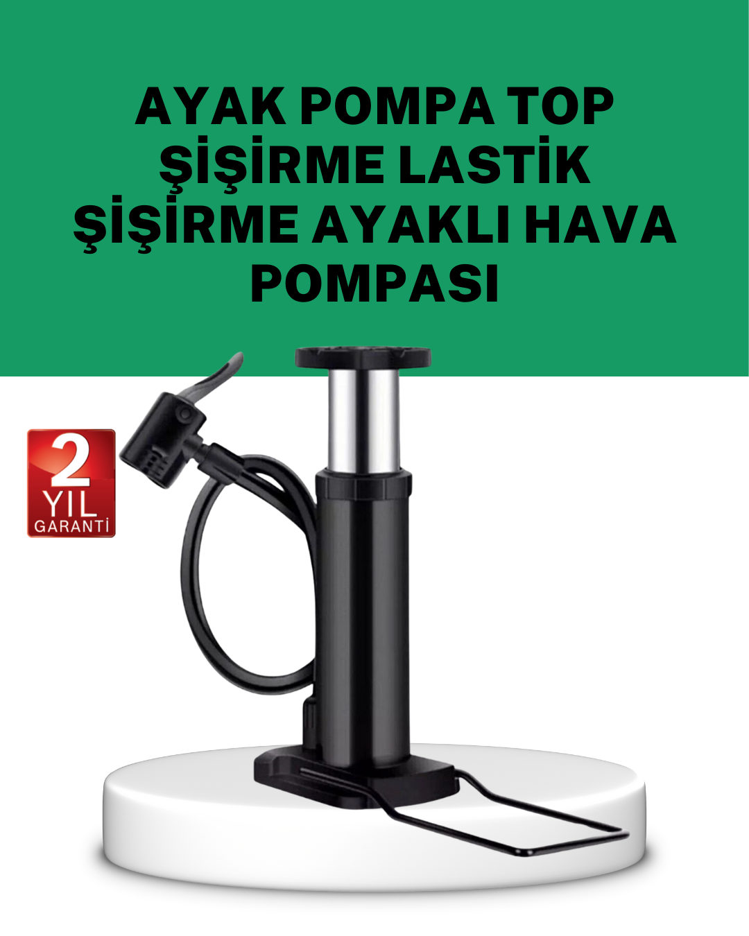 Çok Amaçlı Ayak Pompası Dayanıklı Pratik Hava Pompası - Lisinya Çok Amaçlı Ayak Pompası Dayanıklı Pratik Hava Pompası - Lisinya