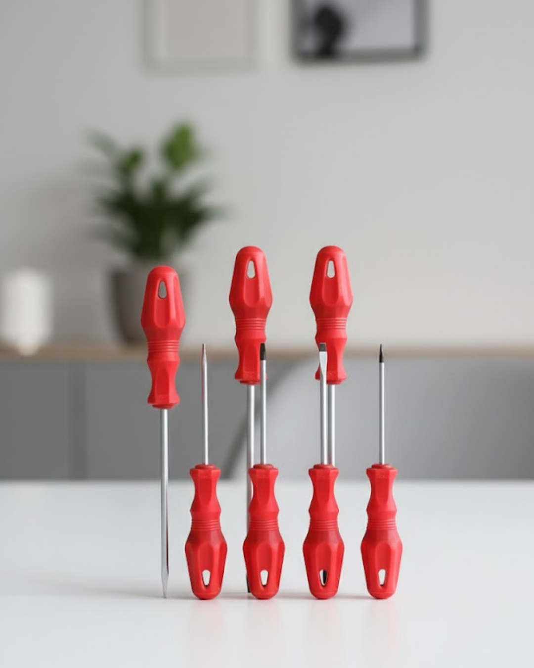 Ev ve Atölye Kullanımına Uygun 7 Parça Tornavida Seti - Lisinya