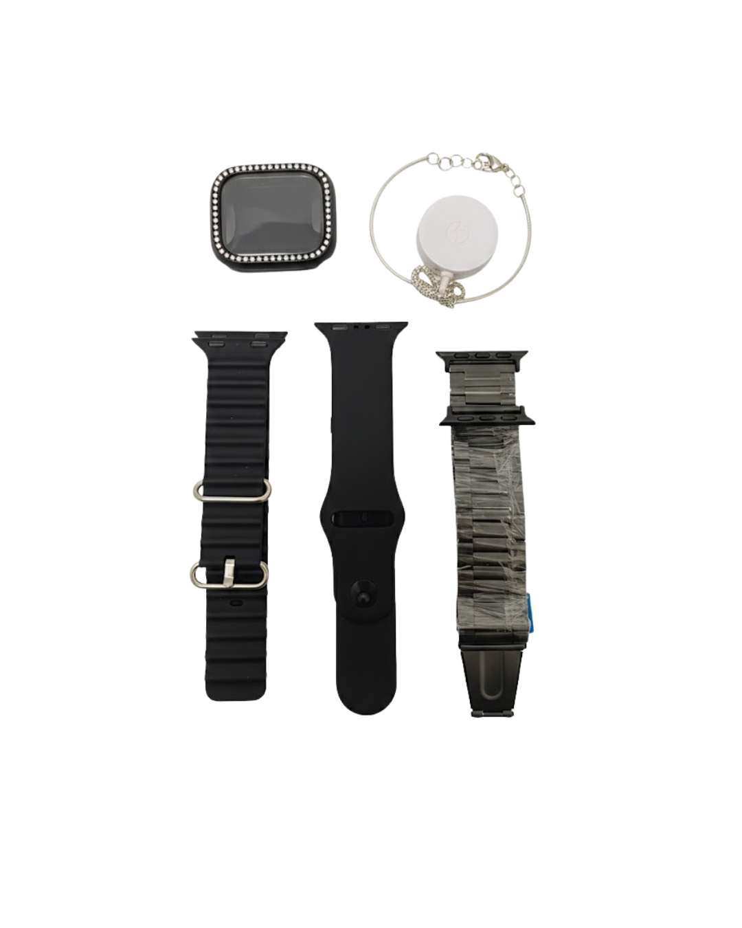 Akıllı Saat Aksesuar Seti Değiştirilebilir Kordon ve Şarj Aparatı - Lisinya