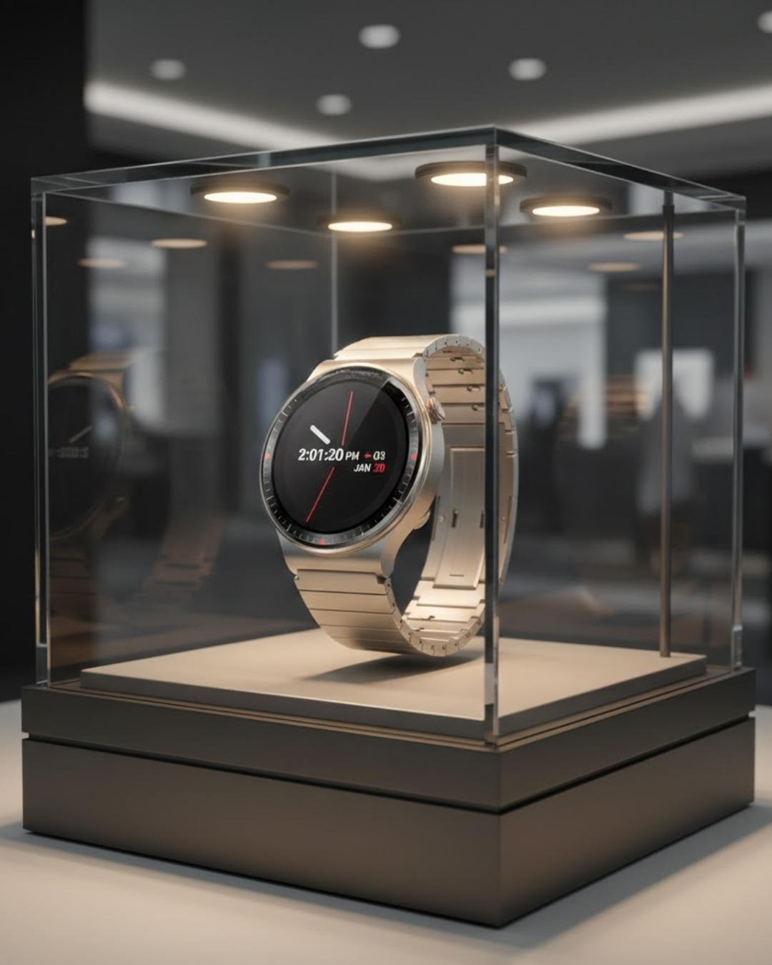 10 Gün Şarj Dayanımı Sunan AMOLED Ekran Akıllı Saat - Lisinya