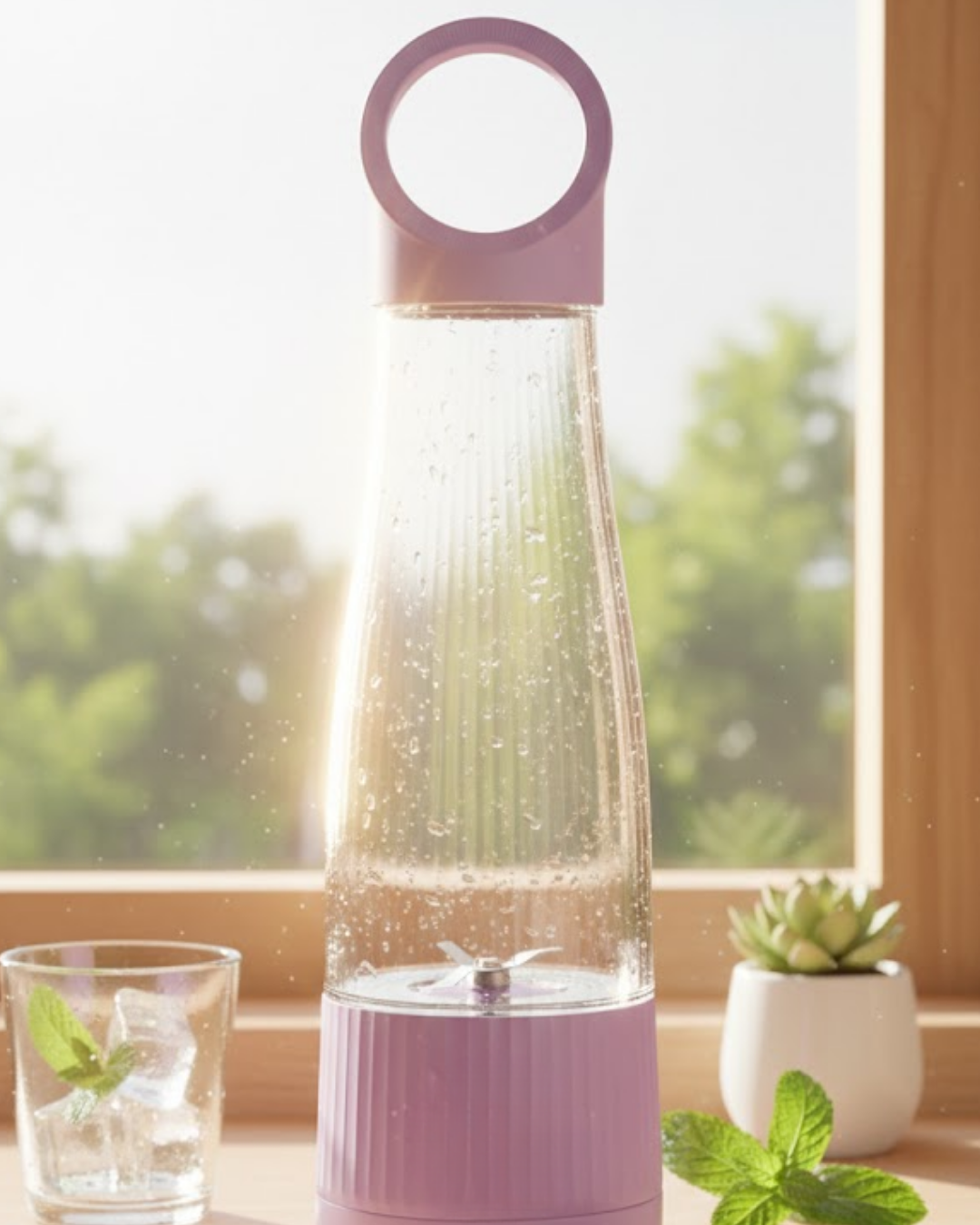 Pratik Kullanımlı USB Şarjlı Meyve ve Smoothie Blender - Lisinya Pratik Kullanımlı USB Şarjlı Meyve ve Smoothie Blender - Lisinya