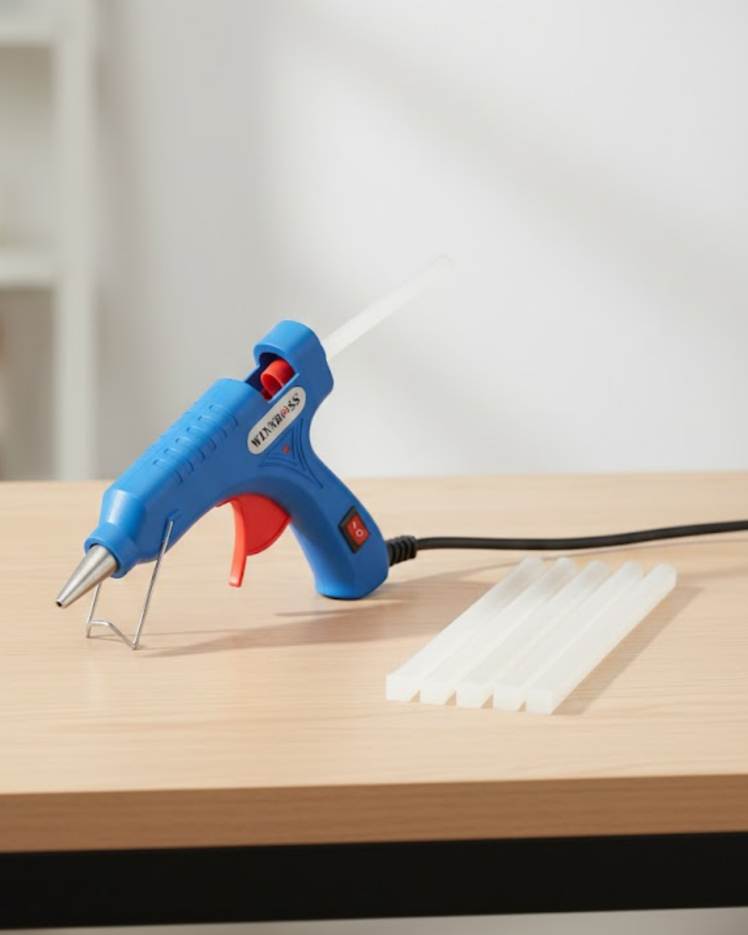 Pratik Kullanımlı 20W Silikon Tabancası 7.5 mm Silikon Uyumlu 5 Adet Hediye Silikon - Lisinya