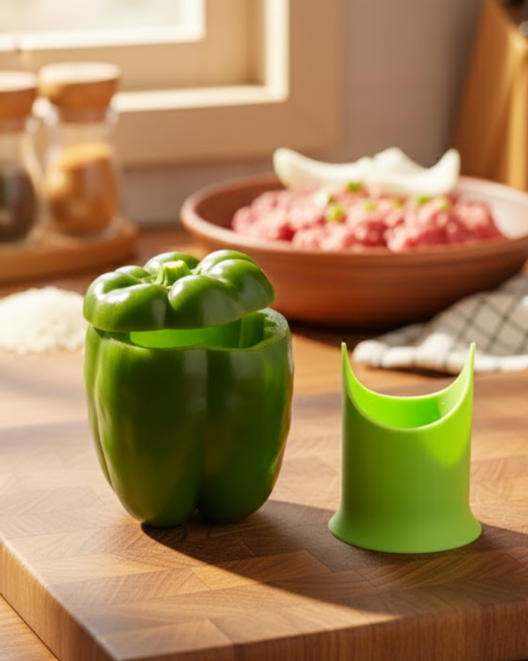 Dolmalık Biber ve Kabak İçin Çekirdek Temizleyici Mutfak Aparatı - Lisinya