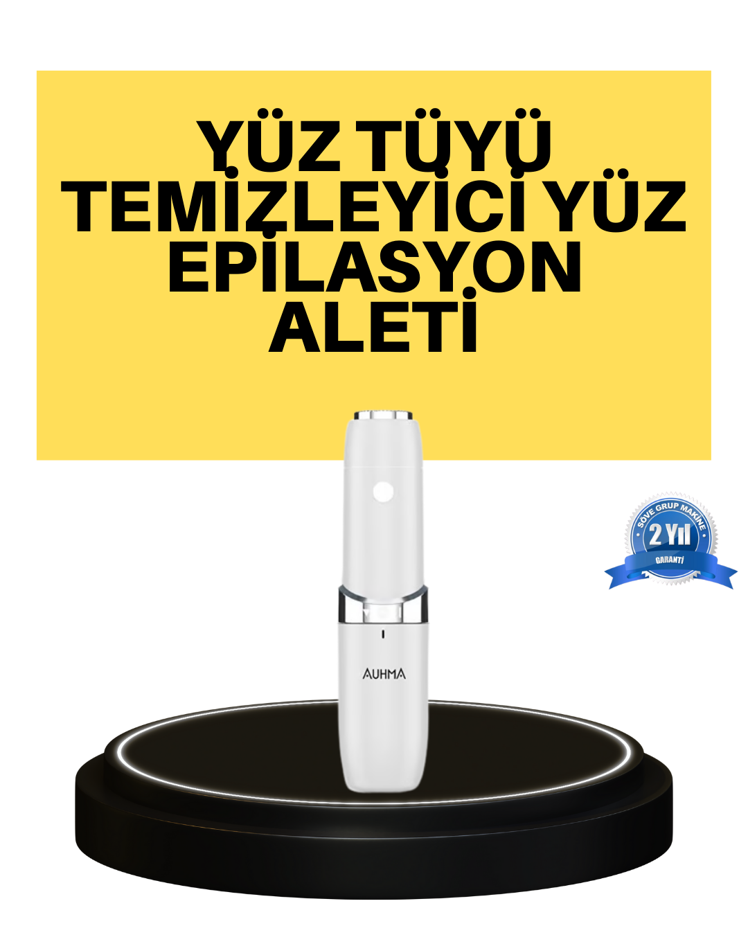 Taşınabilir Yüz Epilatörü Pürüzsüz ve Konforlu Epilasyon - Lisinya