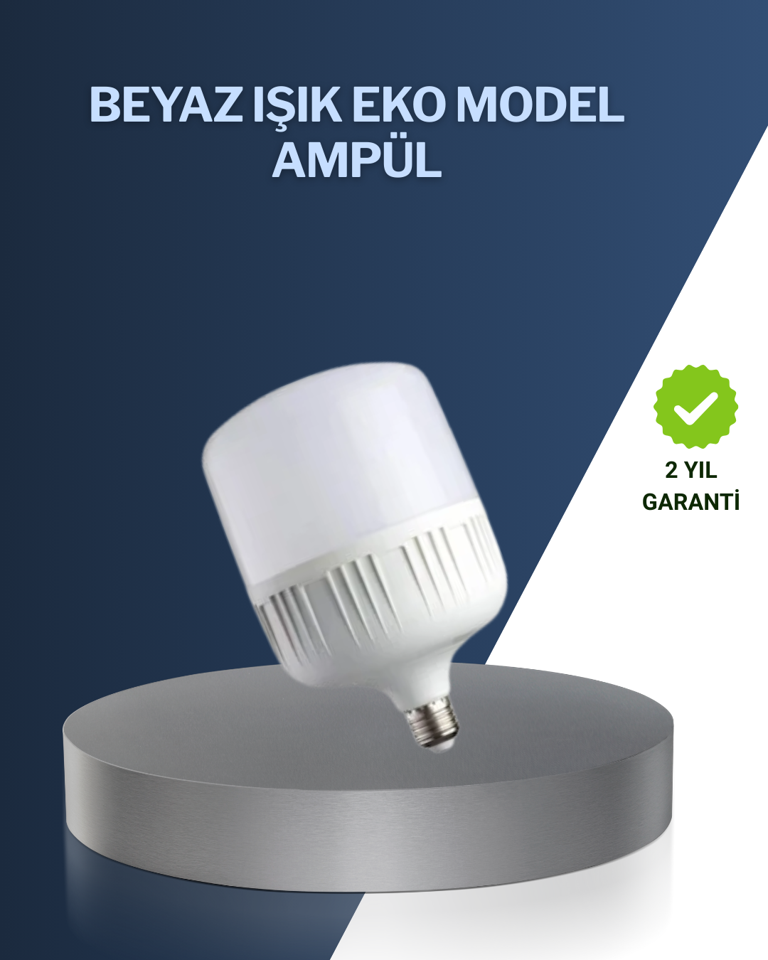Uzun Ömürlü Şarjlı LED Ampul 30 Watt Güçlü Aydınlatma - Lisinya Uzun Ömürlü Şarjlı LED Ampul 30 Watt Güçlü Aydınlatma - Lisinya