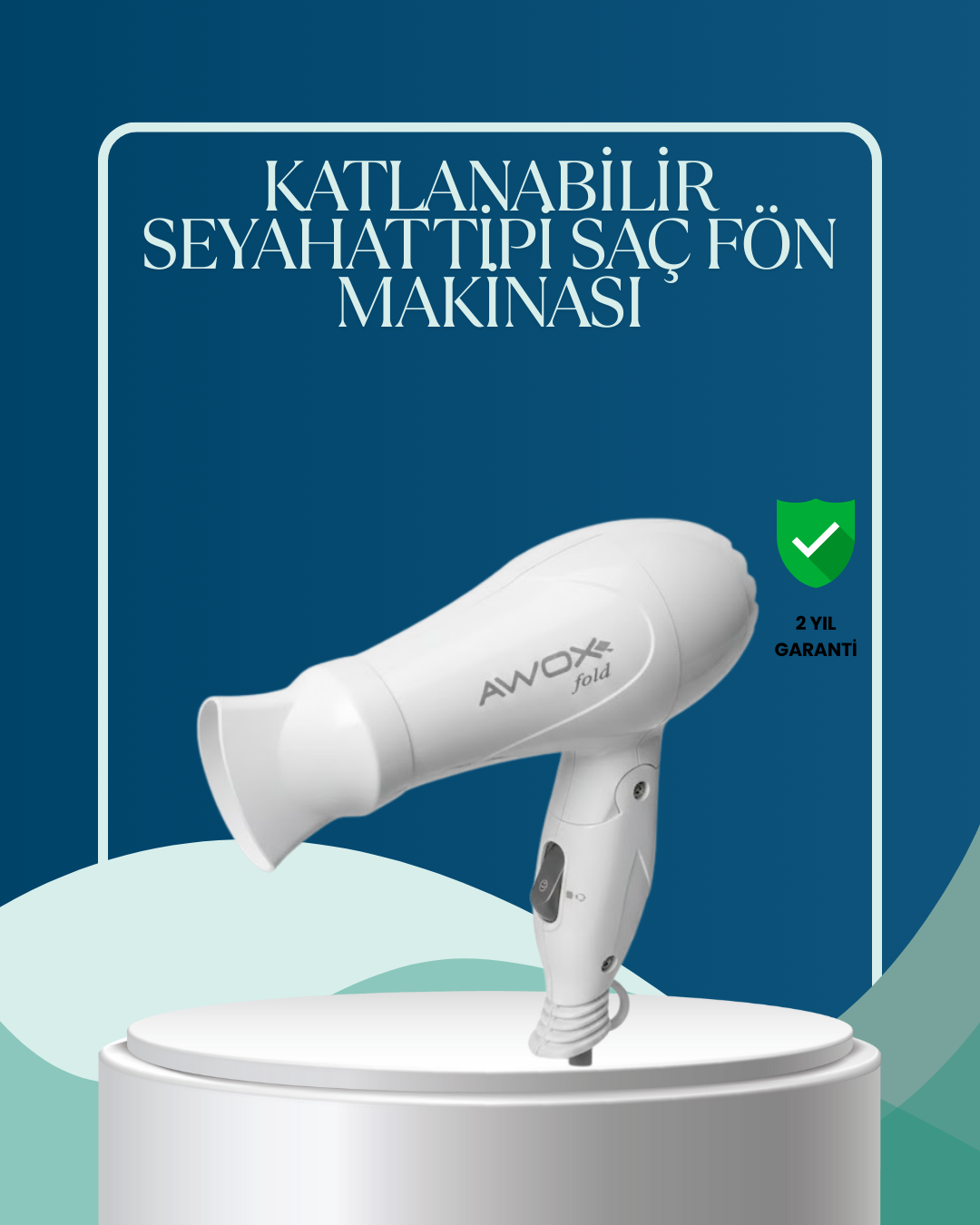 Seyahat Uyumlu Saç Kurutma Makinesi Hafif ve Kompakt - Lisinya