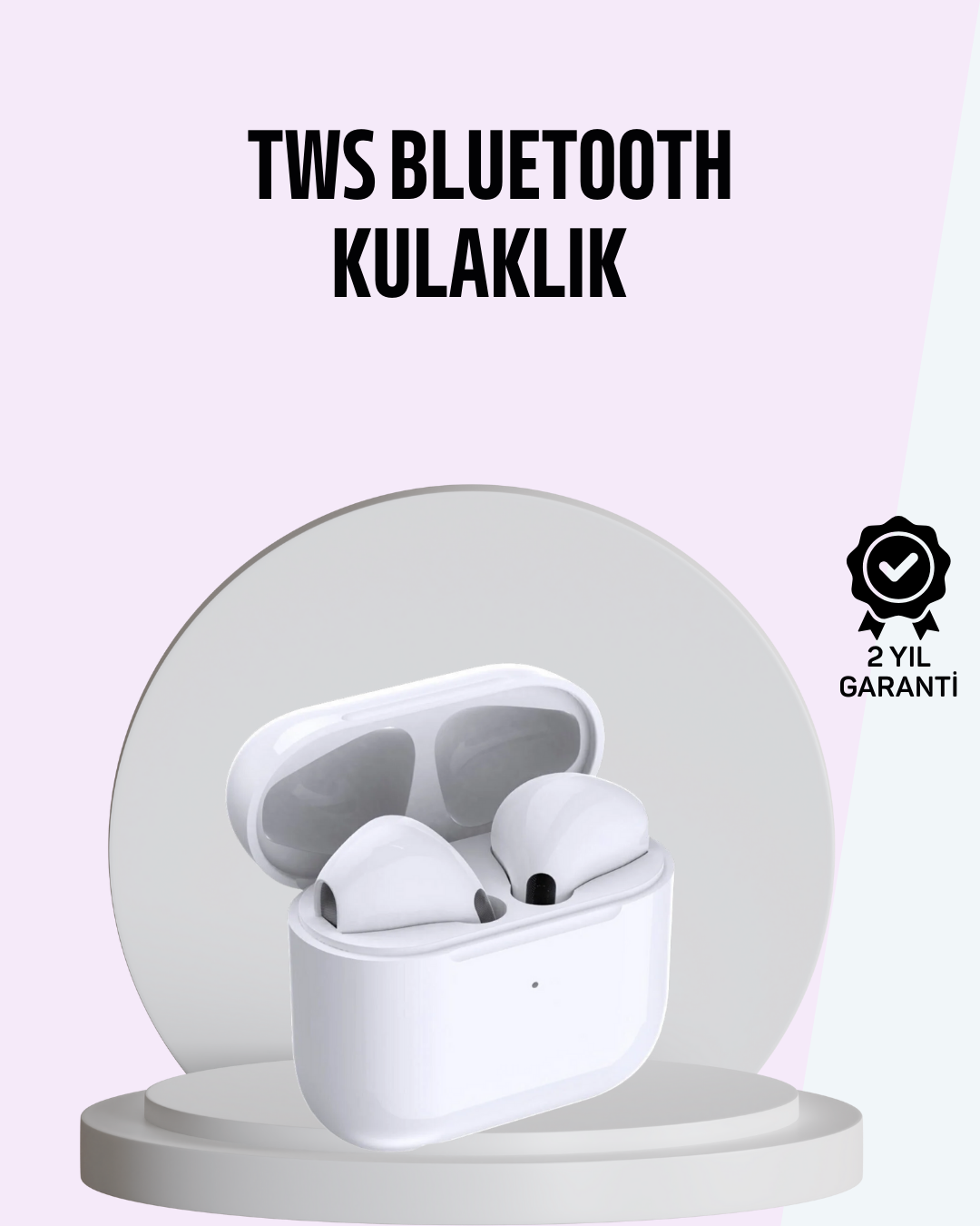 iPhone 11 12 13 14 15 Pro Max Uyumlu TWS Kulaklık Gürültü Önleyici Stereo Ses - Lisinya