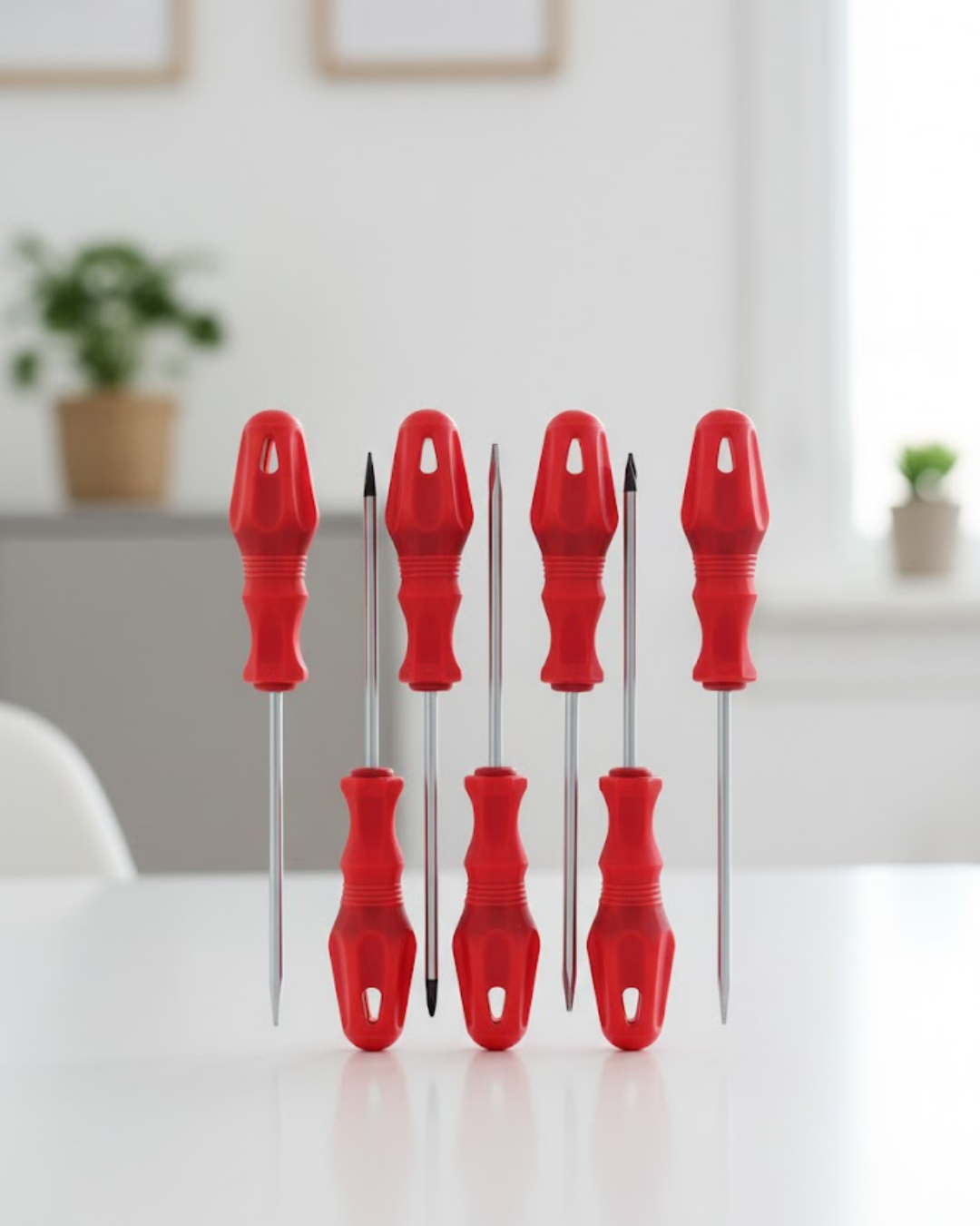 Çeşitli Vidalama İşleri İçin 7li Tornavida Takımı - Lisinya