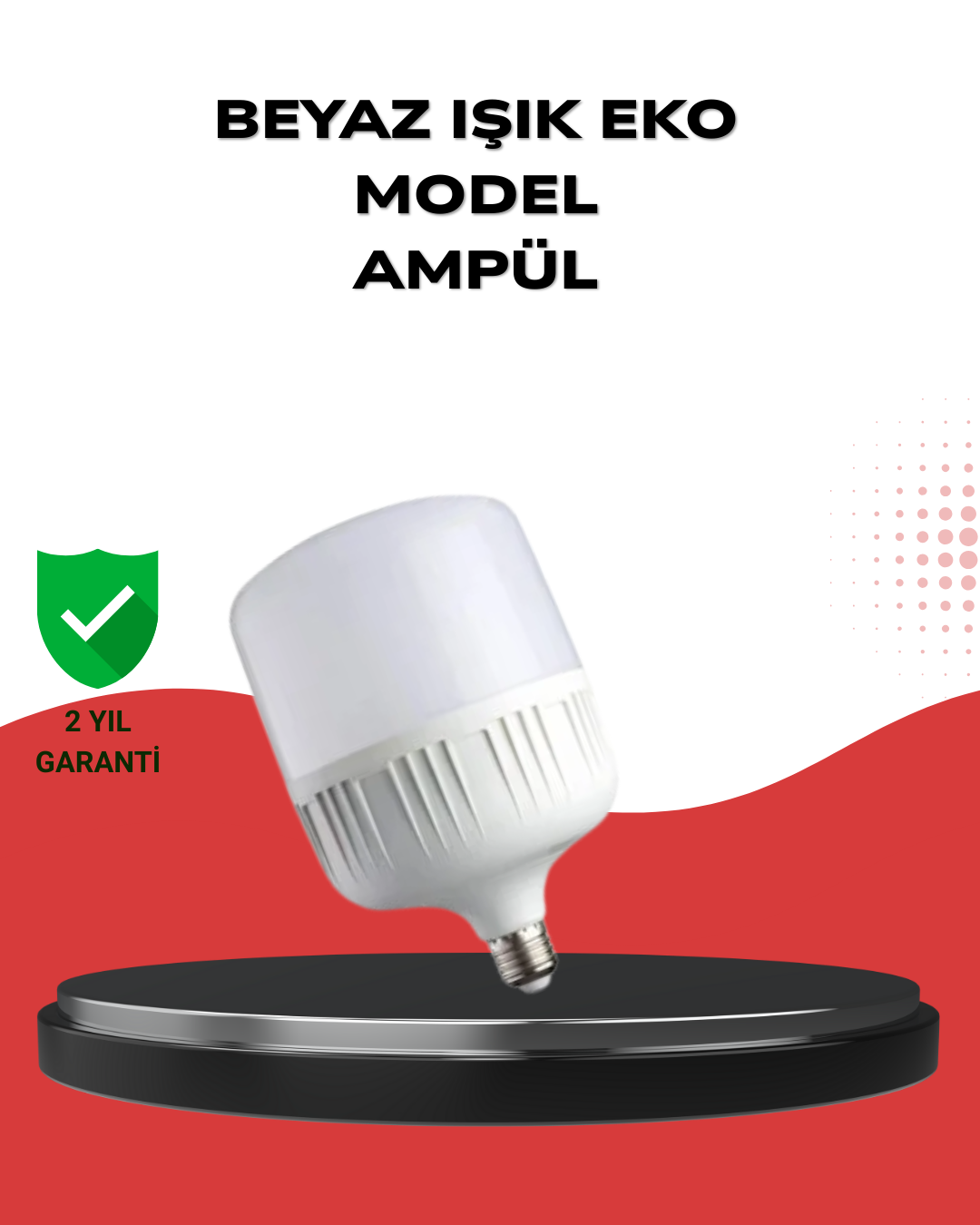 Enerji Tasarruflu Şarjlı LED Ampul 30W Beyaz Işık - Lisinya Enerji Tasarruflu Şarjlı LED Ampul 30W Beyaz Işık - Lisinya