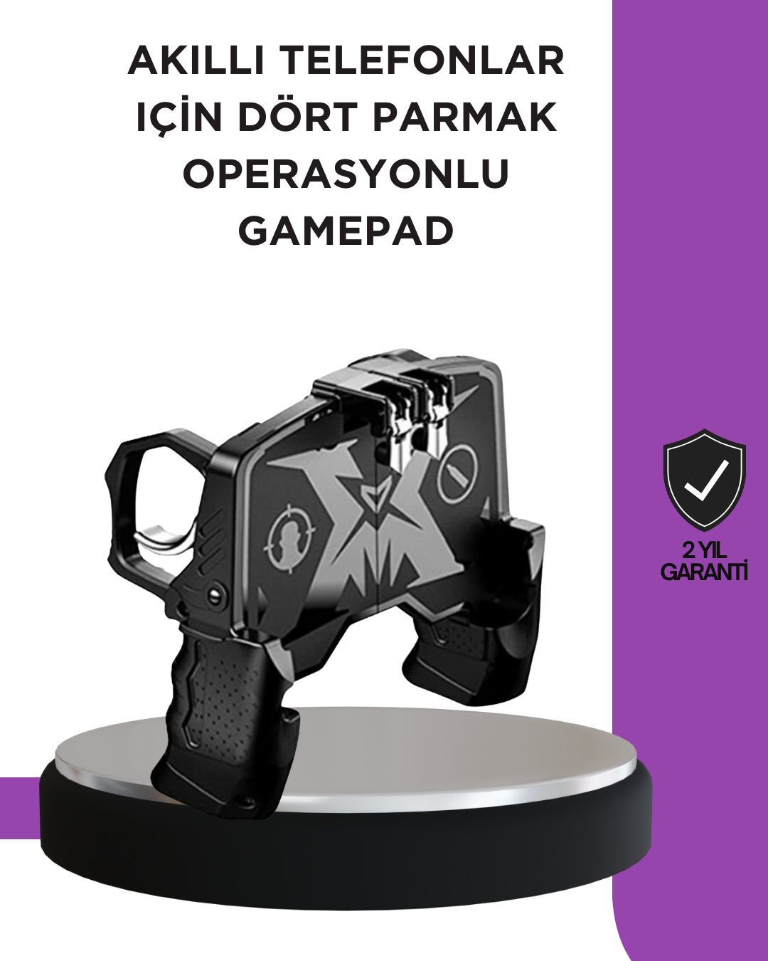 Tetikli Mobil Gamepad Ergonomik Kavramalı Oyun Aparatı - Lisinya