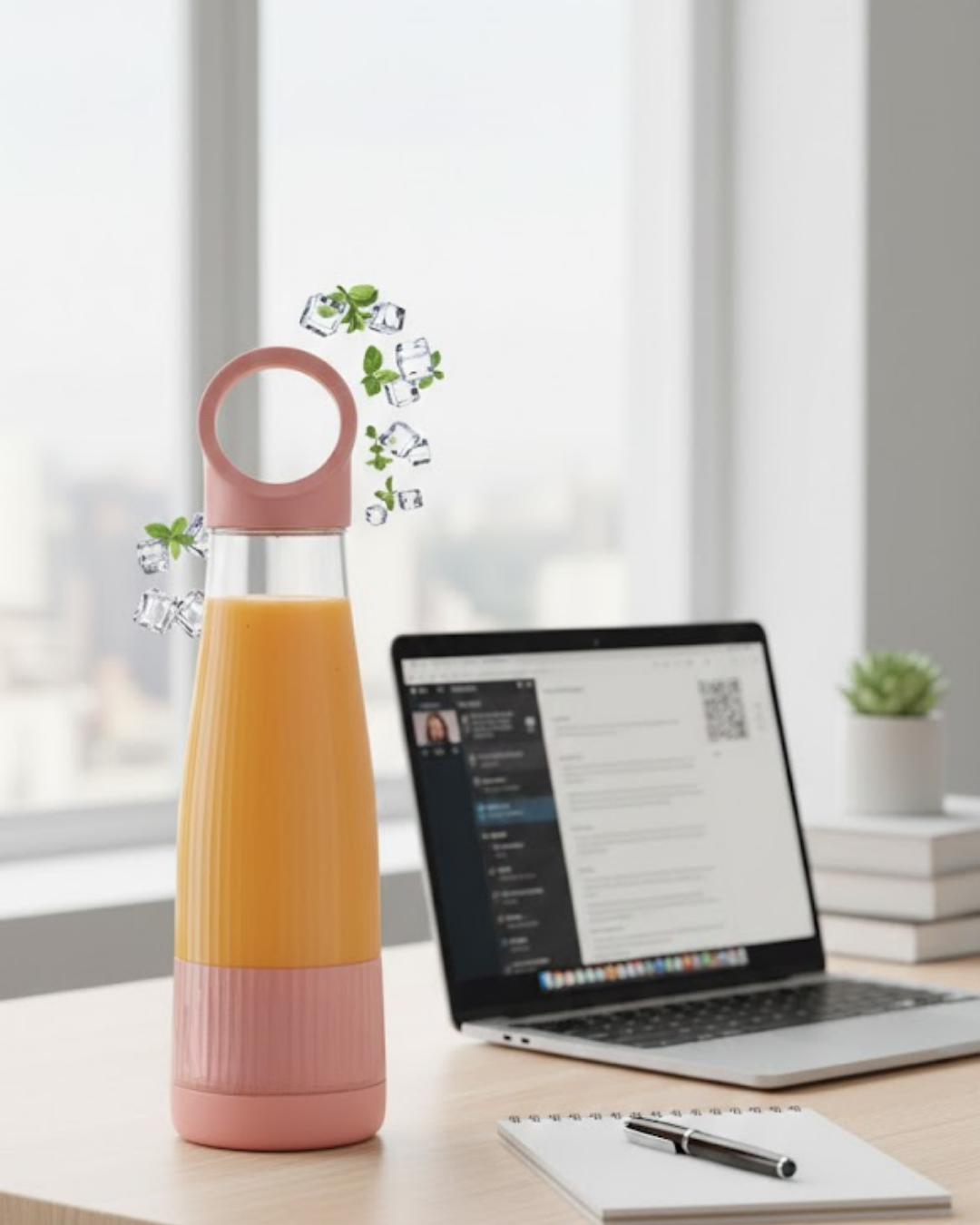 Ev Ofis ve Seyahat İçin Taşınabilir Smoothie Blender - Lisinya