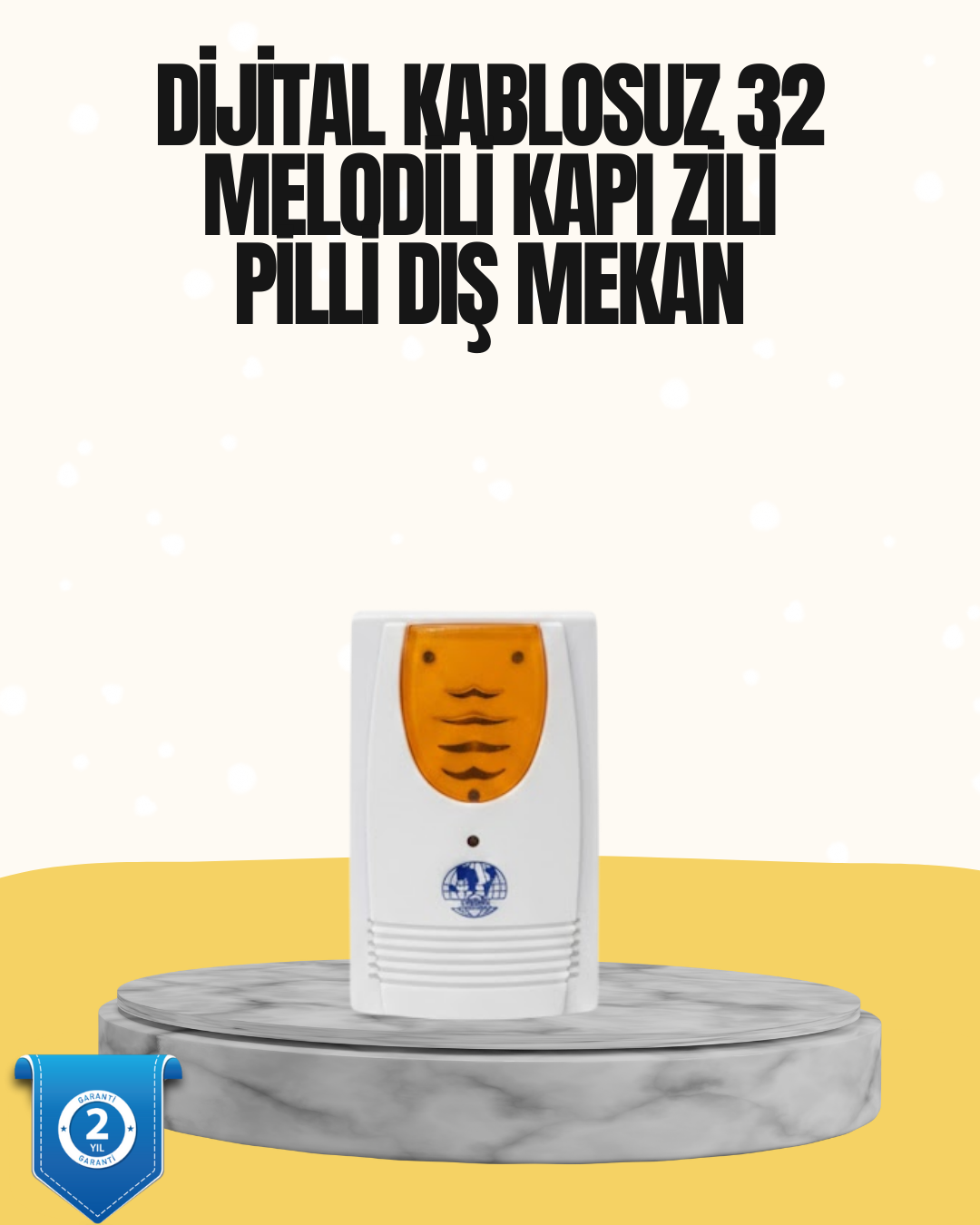 Kablosuz Kapı Zili Düzenli ve Konforlu Yaşam Alanları İçin - Lisinya