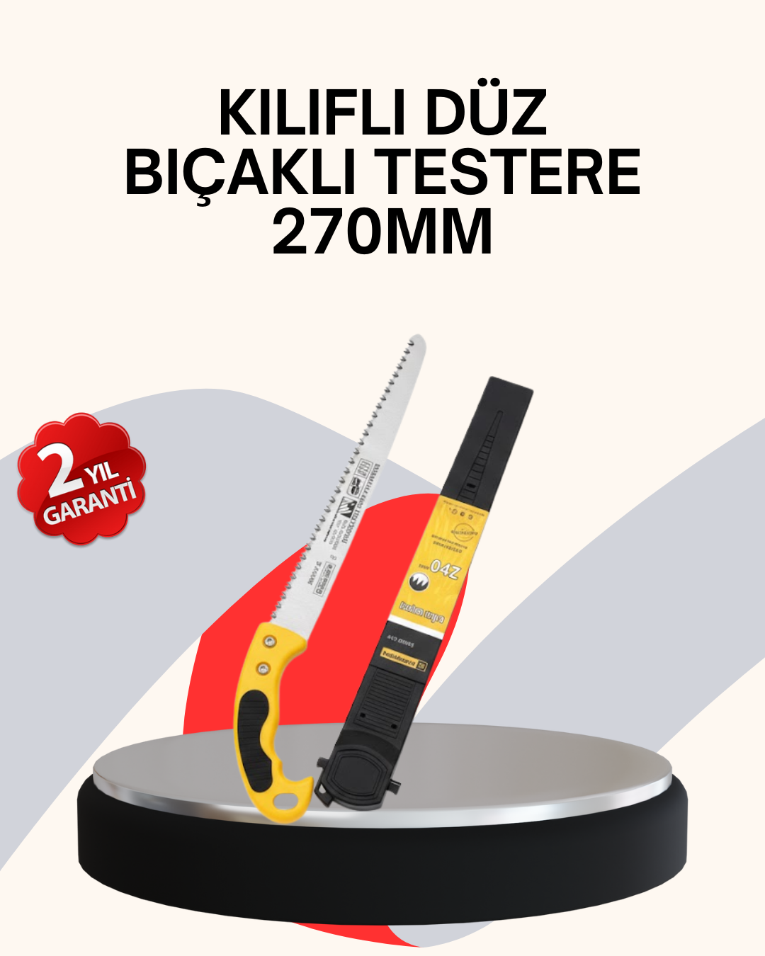 Bahçe İşleri İçin Kılıflı Budama Testere Bıçkı - Lisinya