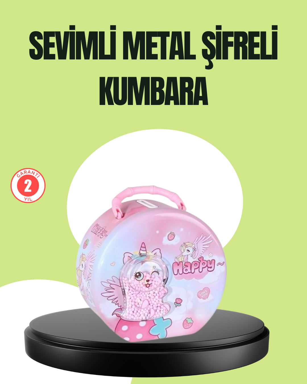 Eğitici Çocuk Para Kasası Kişisel Eşya ve Para Saklama - Lisinya