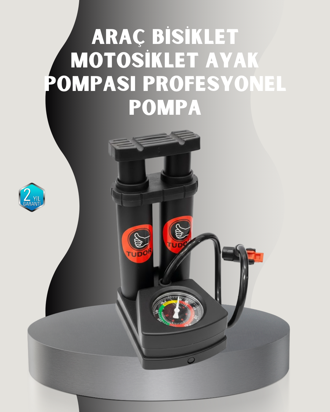 Ayak Basmalı Hava Pompası Şişme Ürünler ve Lastikler İçin - Lisinya