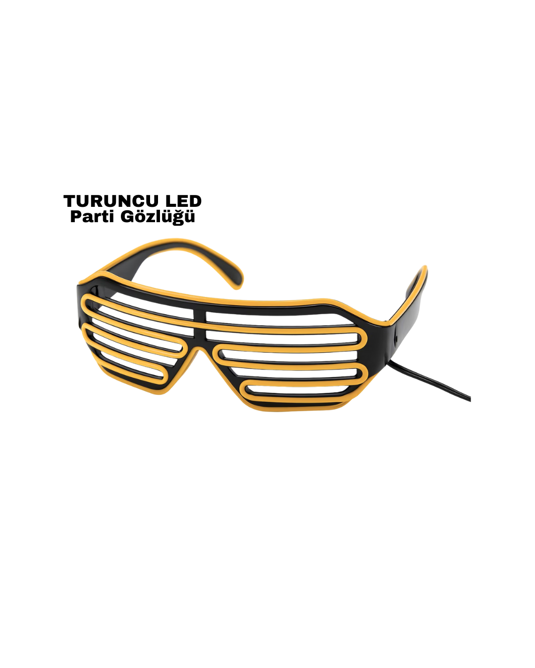 NEON GÖZLÜK TURUNCU - Lisinya