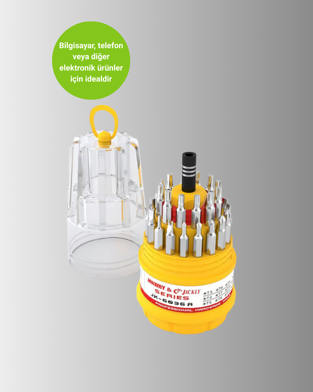 Kompakt Tornavida Seti Elektronik Cihaz Tamiri İçin - Lisinya