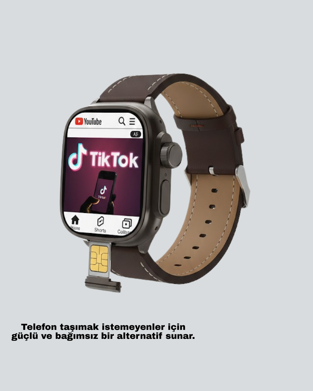 SIM Kartlı Akıllı Saat AMOLED Ekran Android Sistem - Lisinya