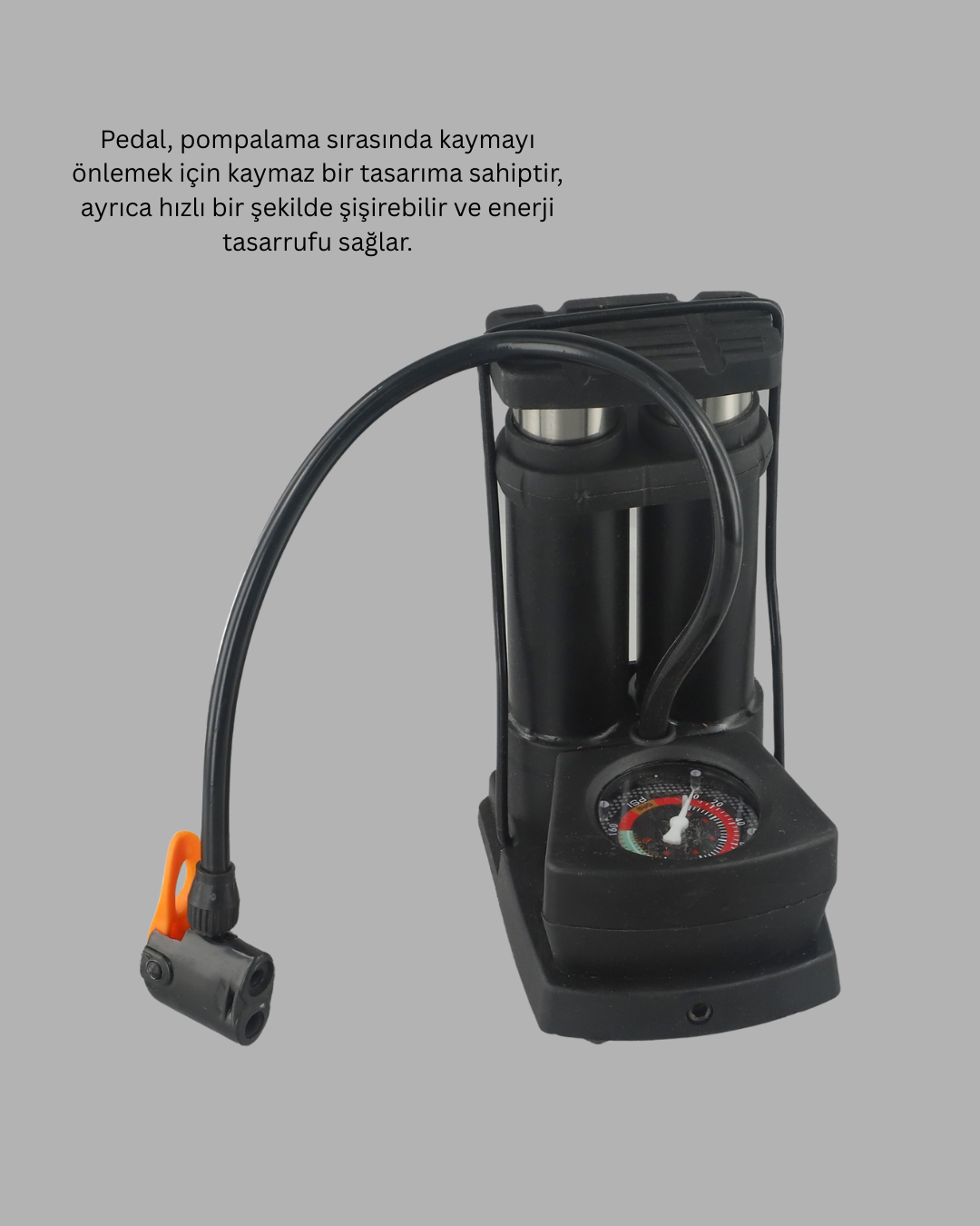 Ayak Basmalı Hava Pompası Şişme Ürünler ve Lastikler İçin - Lisinya