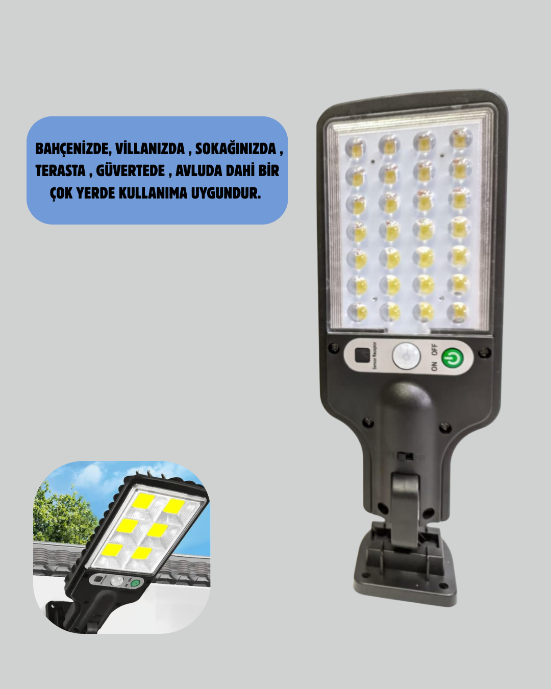 Dış Mekan Sensörlü Aydınlatma Modern ve Kullanıcı Dostu - Lisinya