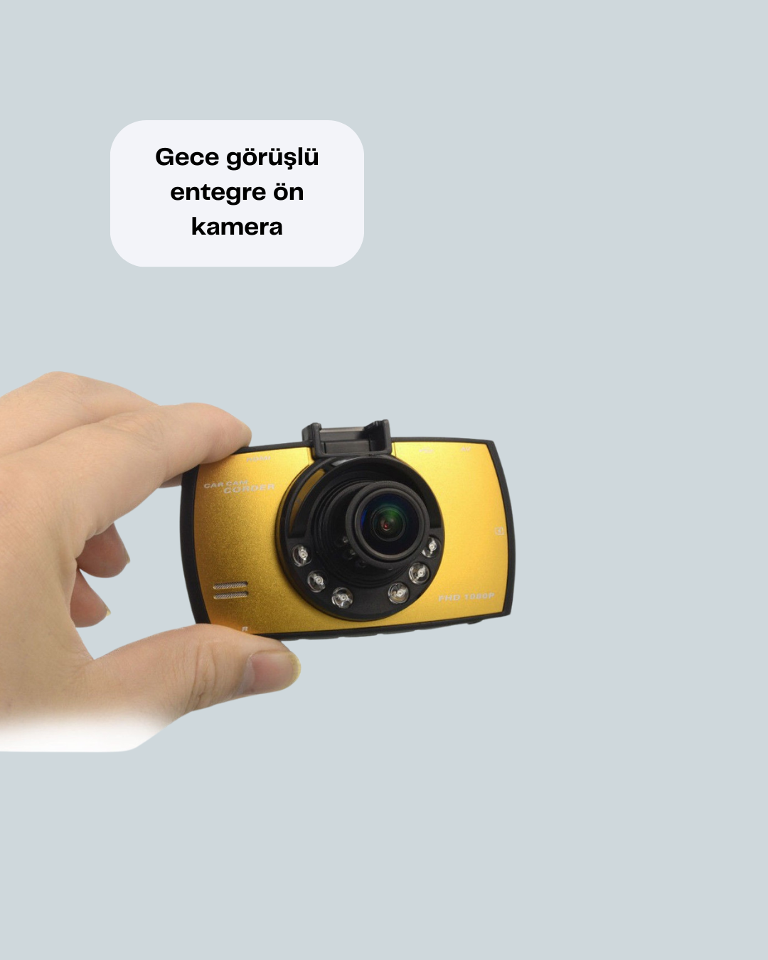 Araç İçi HD DVR Kamera G Sensor ve Hareket Algılama Özellikli - Lisinya