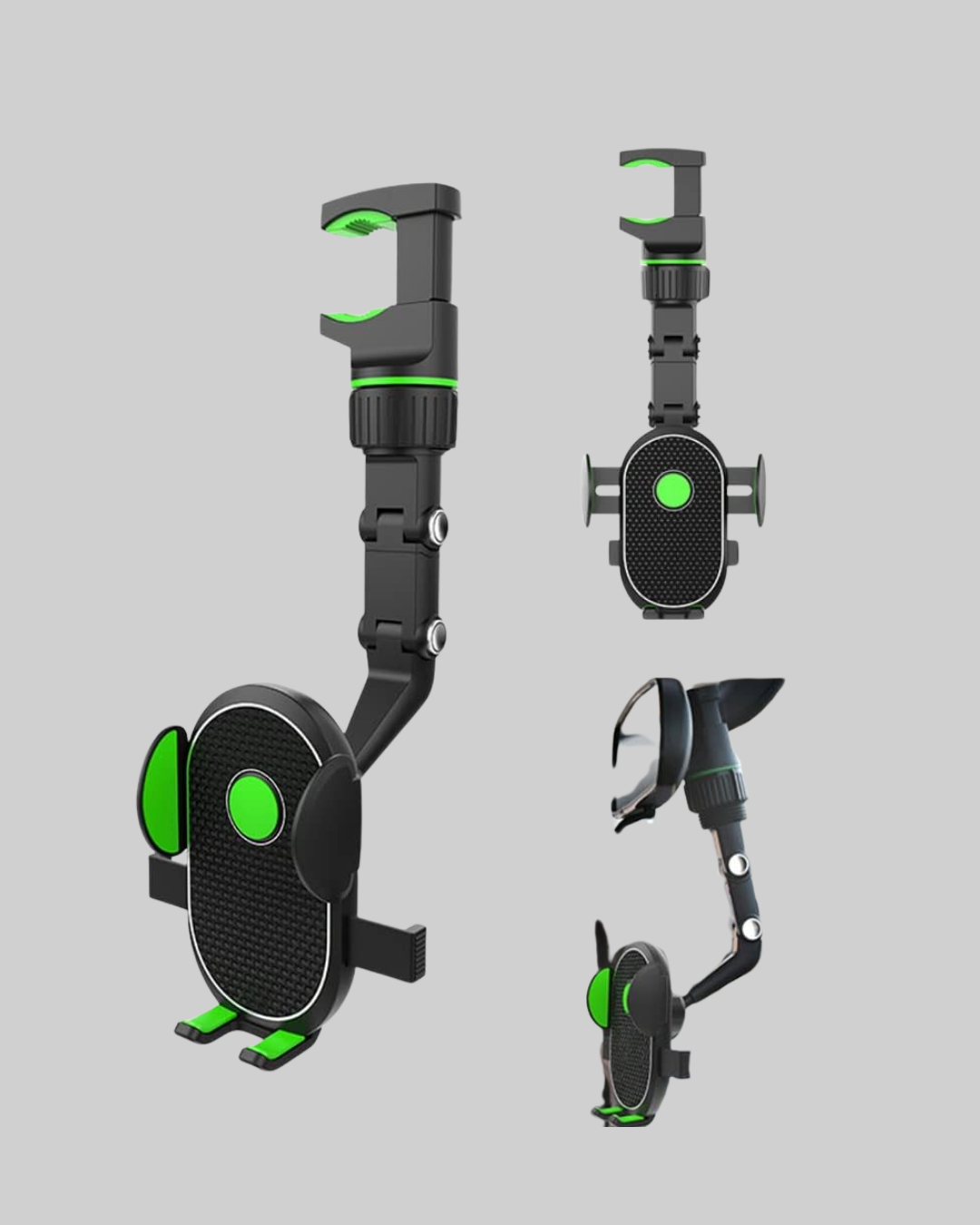 Dikiz Aynasına ve Koltuk Başlığına Uyumlu Telefon Tutucu - Lisinya