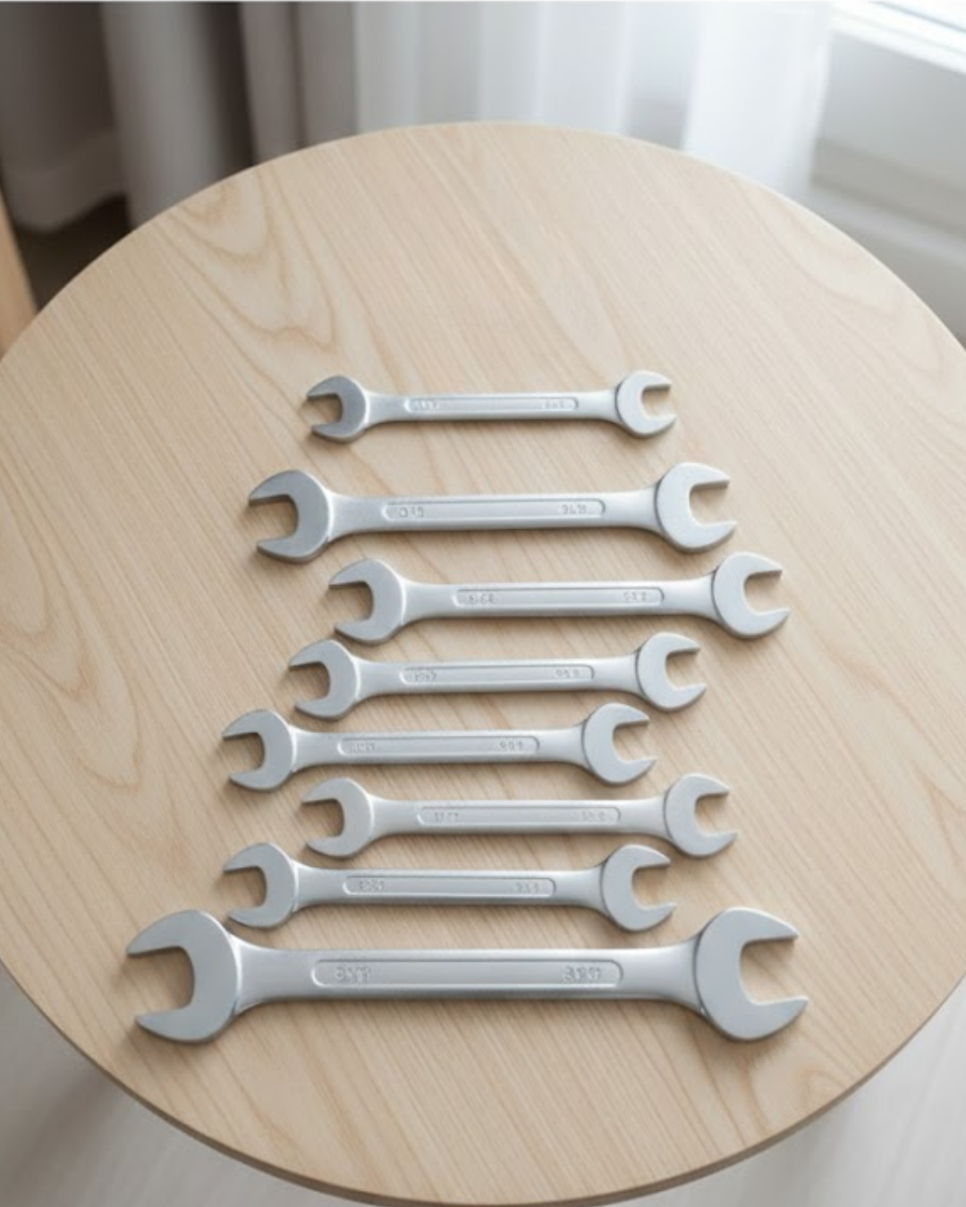 Açık Ağız Kombine Anahtar Seti 8 Ölçü Dayanıklı Yapı - Lisinya