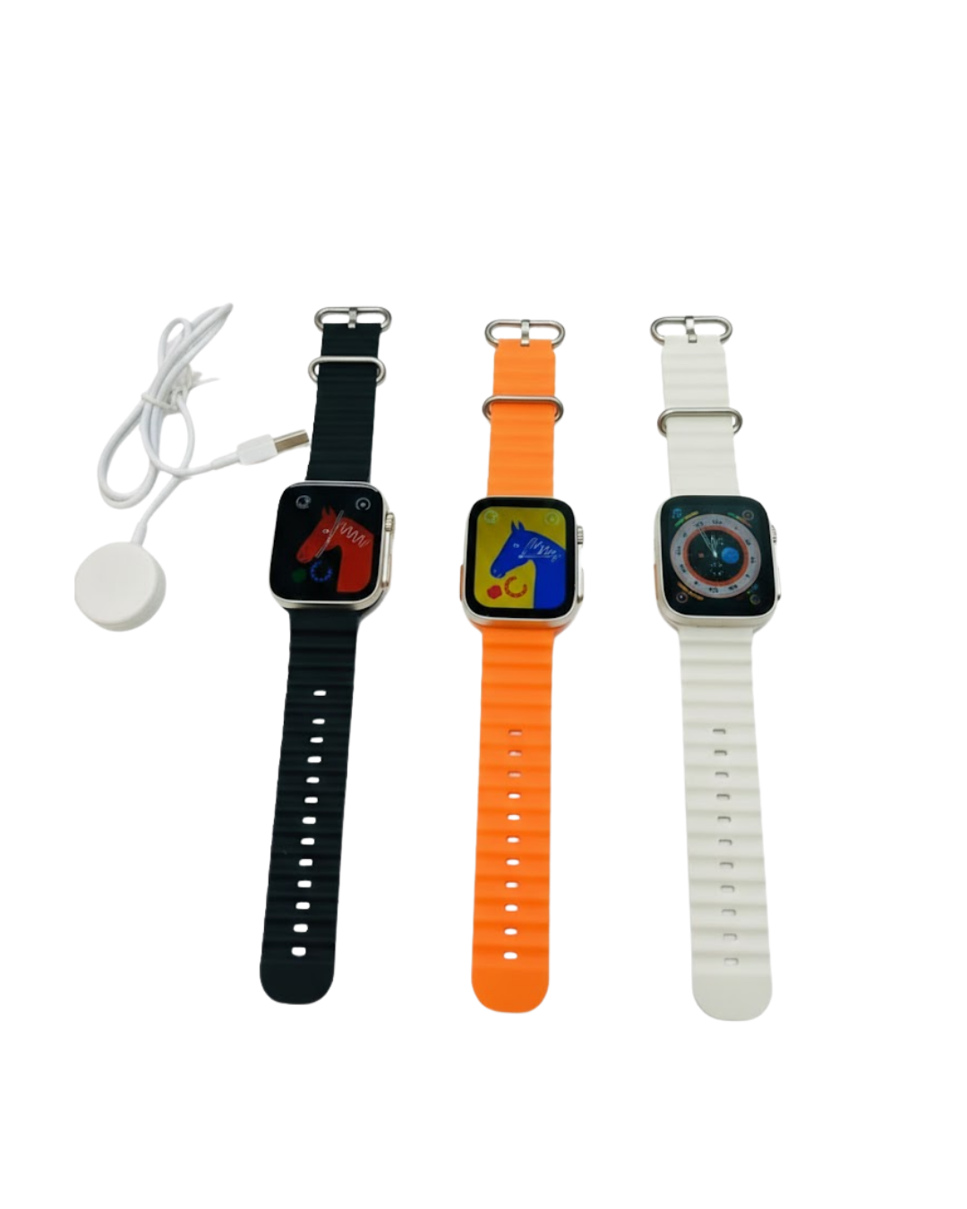 Akıllı Saat Kordon Hediyeli Güçlü Batarya Kapasiteli Titreşimli Bildirim Görme Unisex - Lisinya